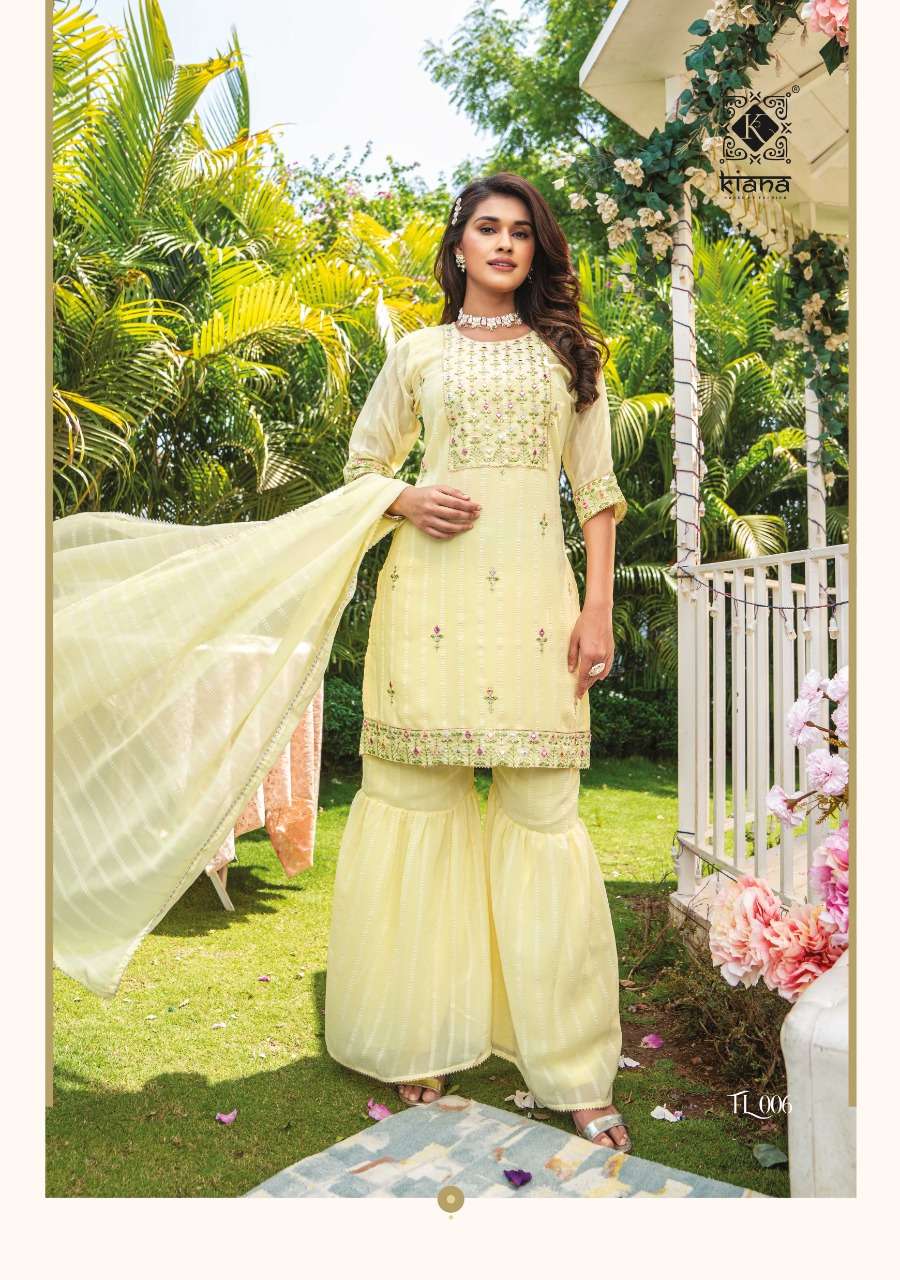 Luxurious Kiana Readymade Sharara Suits Lowest Price In Surat - Saidharanx 
