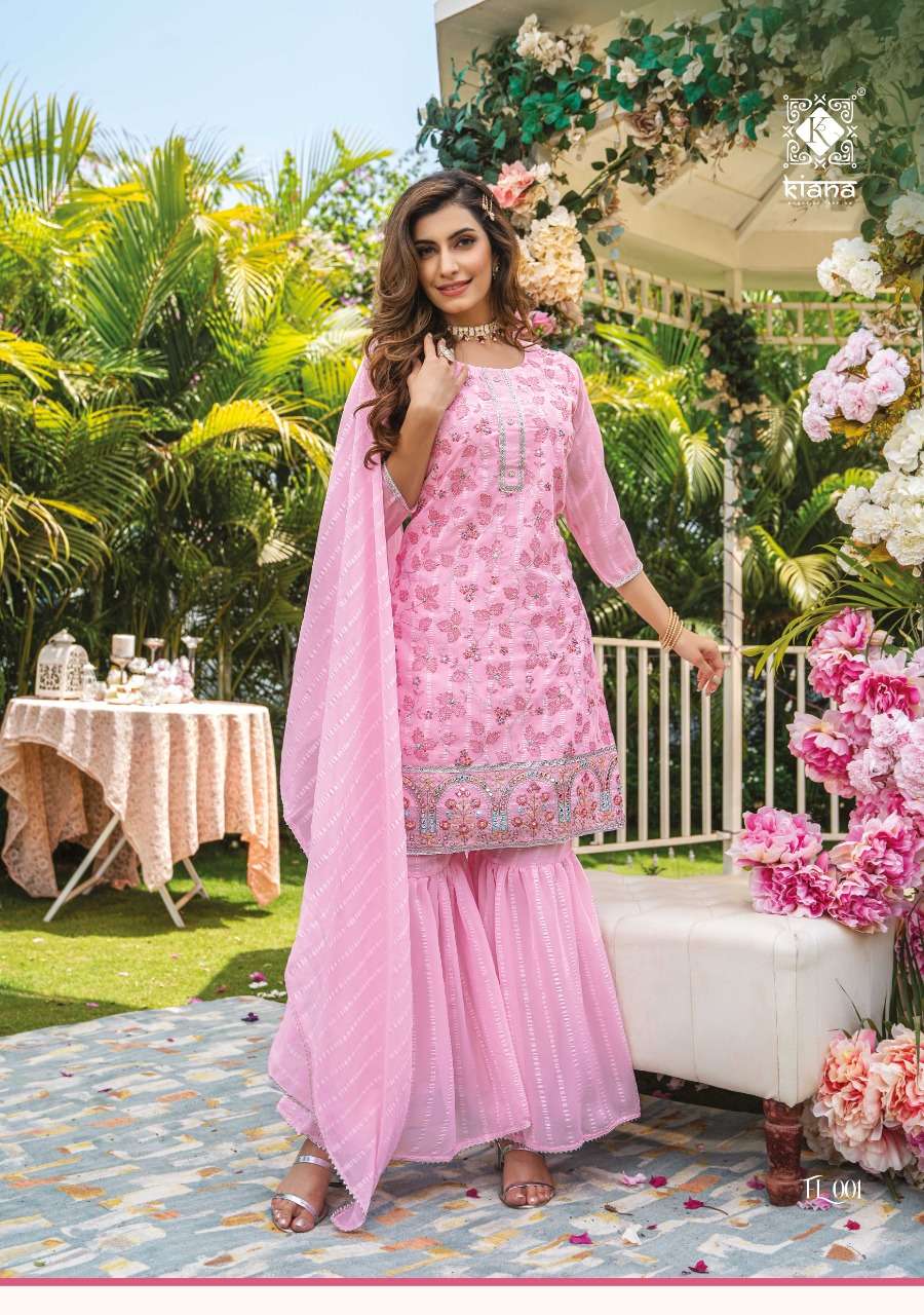 Luxurious Kiana Readymade Sharara Suits Lowest Price In Surat - Saidharanx 