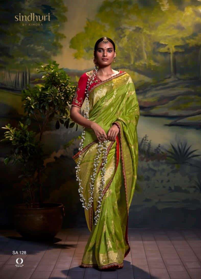 Kimora Sindhuri Parnika Fancy Saree Wholesale Rate In Surat - SaiDharaNx 