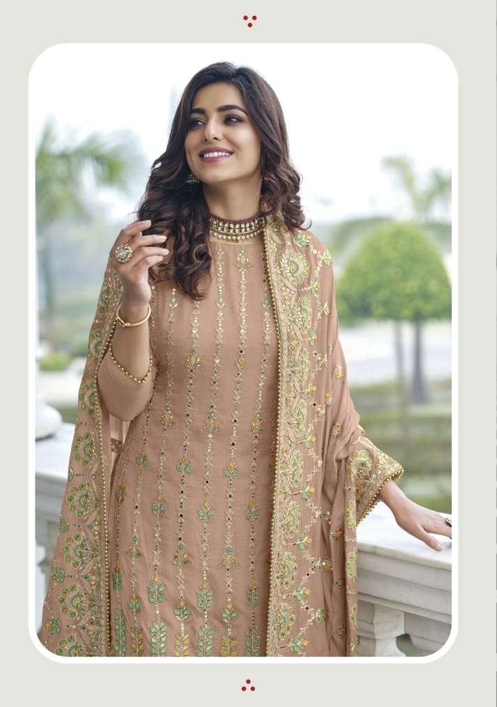 Amyra Designer Aaina Vol-9 Chinon Dress Material ( 4 Pcs Catalog ) Wholesale Rate In Surat - SaiDharaNx 
