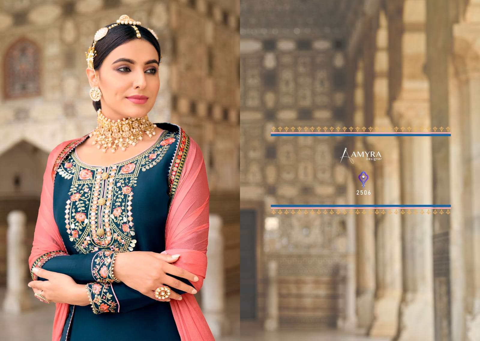 AMYRA DESIGNER GHARANA VOL 2 SALWAR KAMEEZ LATEST CATALOGUE WHOLESALE RATE IN SURAT - SAIDHARANX 