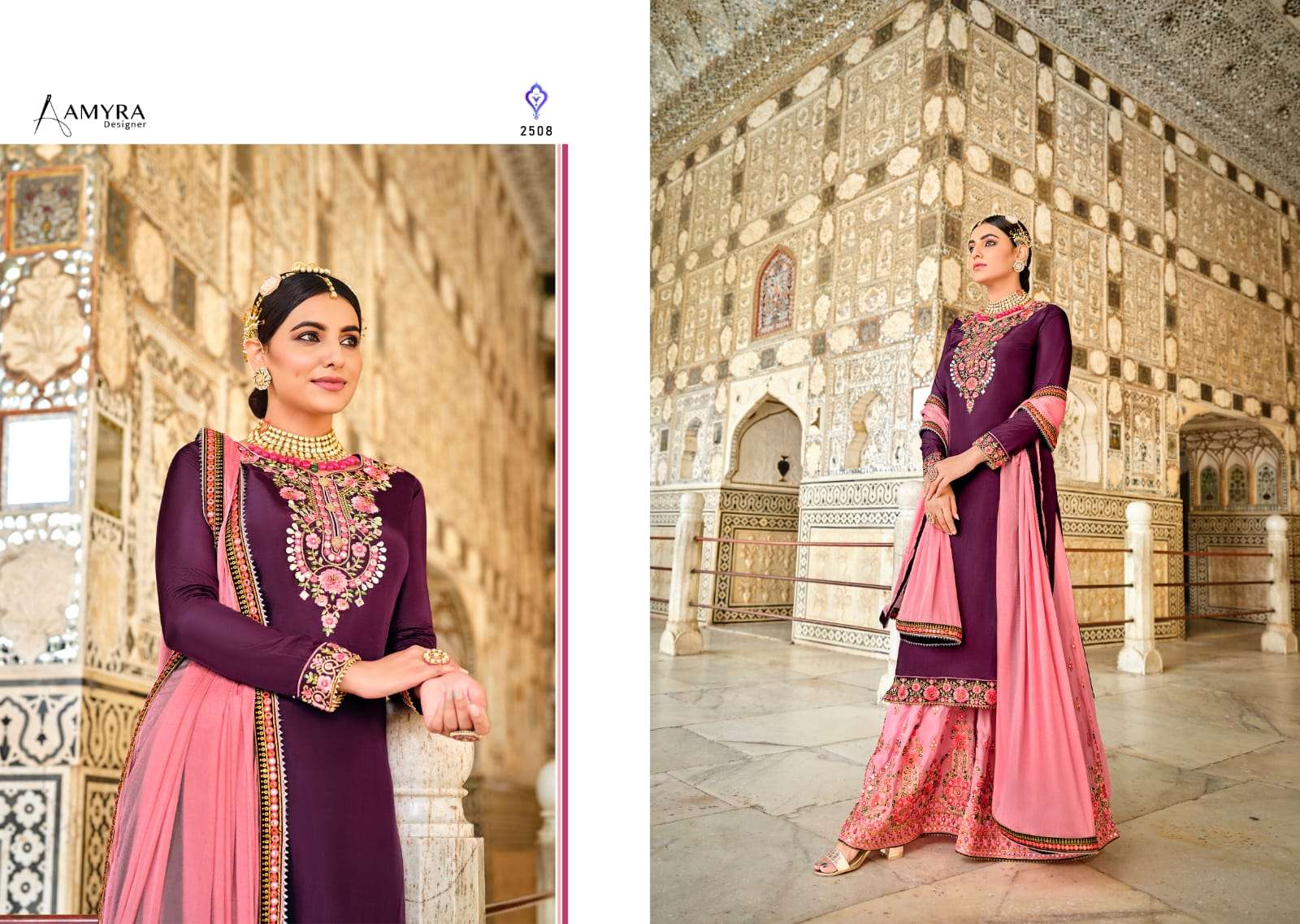 AMYRA DESIGNER GHARANA VOL 2 SALWAR KAMEEZ LATEST CATALOGUE WHOLESALE RATE IN SURAT - SAIDHARANX 