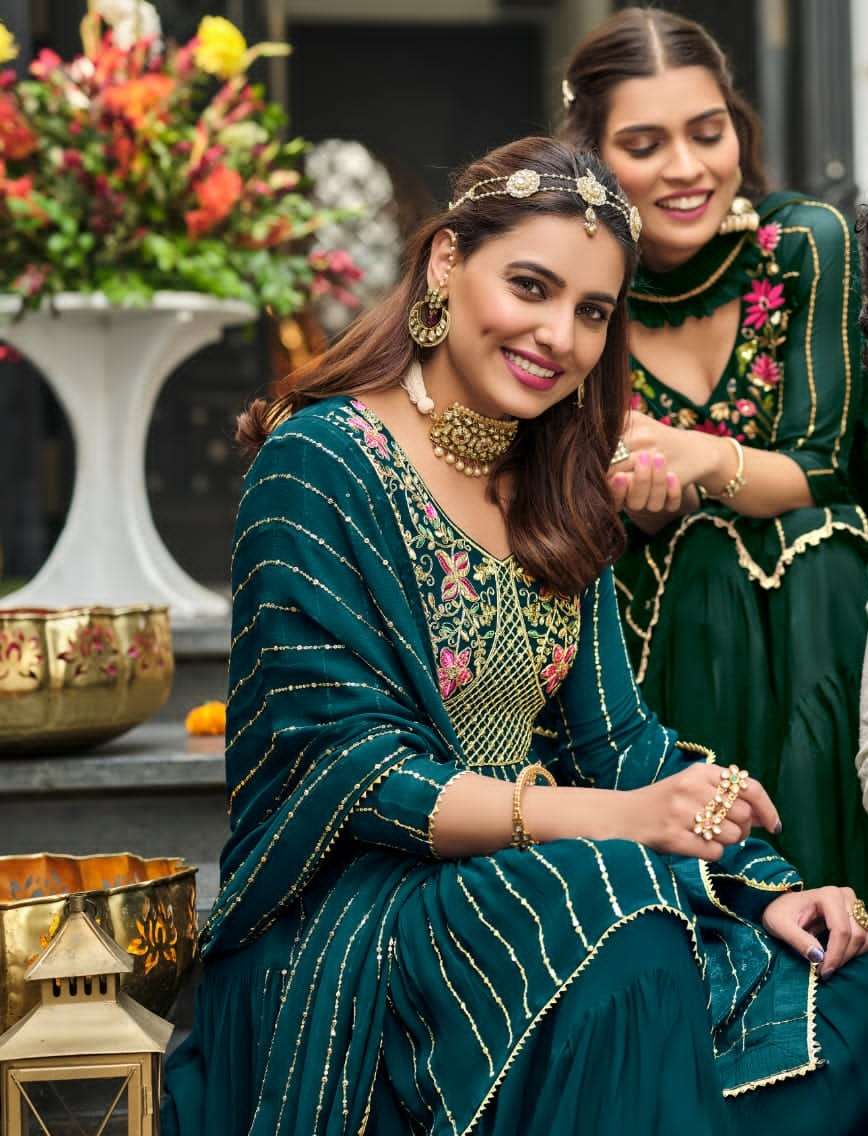 Amyra Lotus Georgette Designer Exclusive Wear Designer Salwar Kameez Wholesale Rate In Surat - SaiDharaNx 