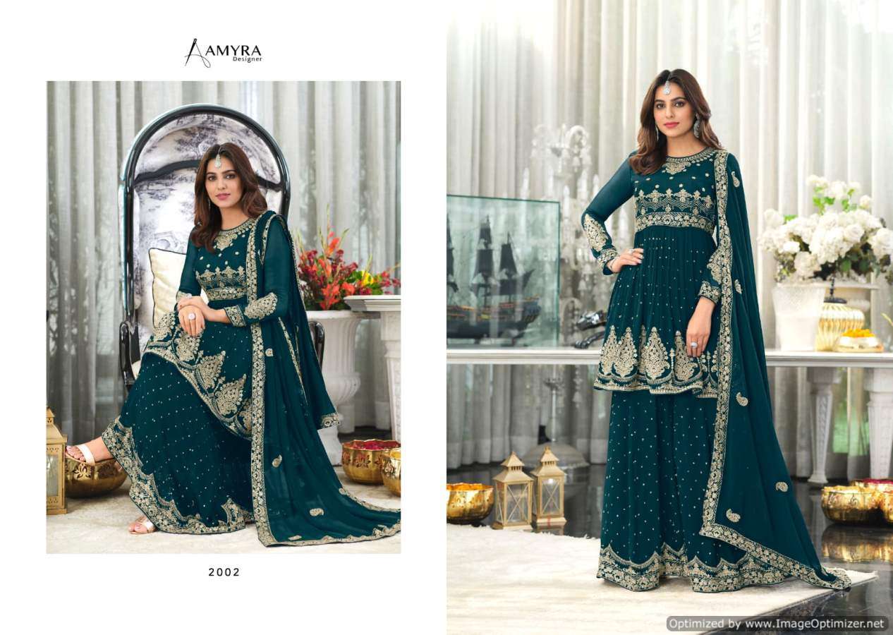 Amyra Zarkash Vol 2 Exclusive Wear Designer Salwar Kameez Catalog Wholesale Rate In Surat-SaiDharaNx 