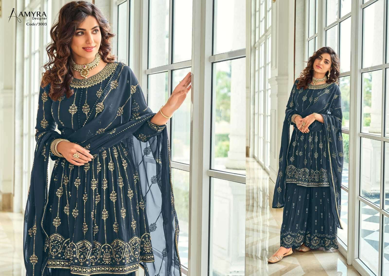 Amyra Zarkash vol 3 catalog Exclusive Designer Salwar suits Wholesale Rate In Surat - SaiDharaNx  