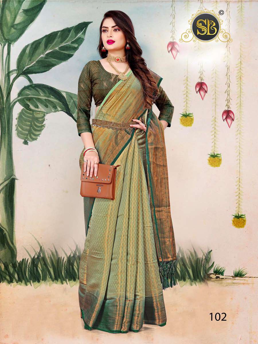 Beautiful Low Range Banarasi Silk Saree Collection In Surat - SaiDharaNx 