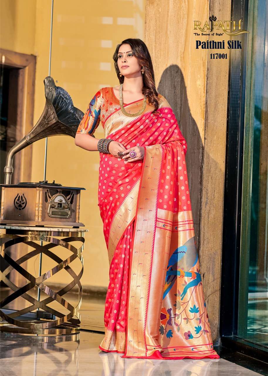 Rajpath Naysha Paithani Festival Wear Silk Saree Collection Wholesale rate In Surat - SaiDharaNx 
