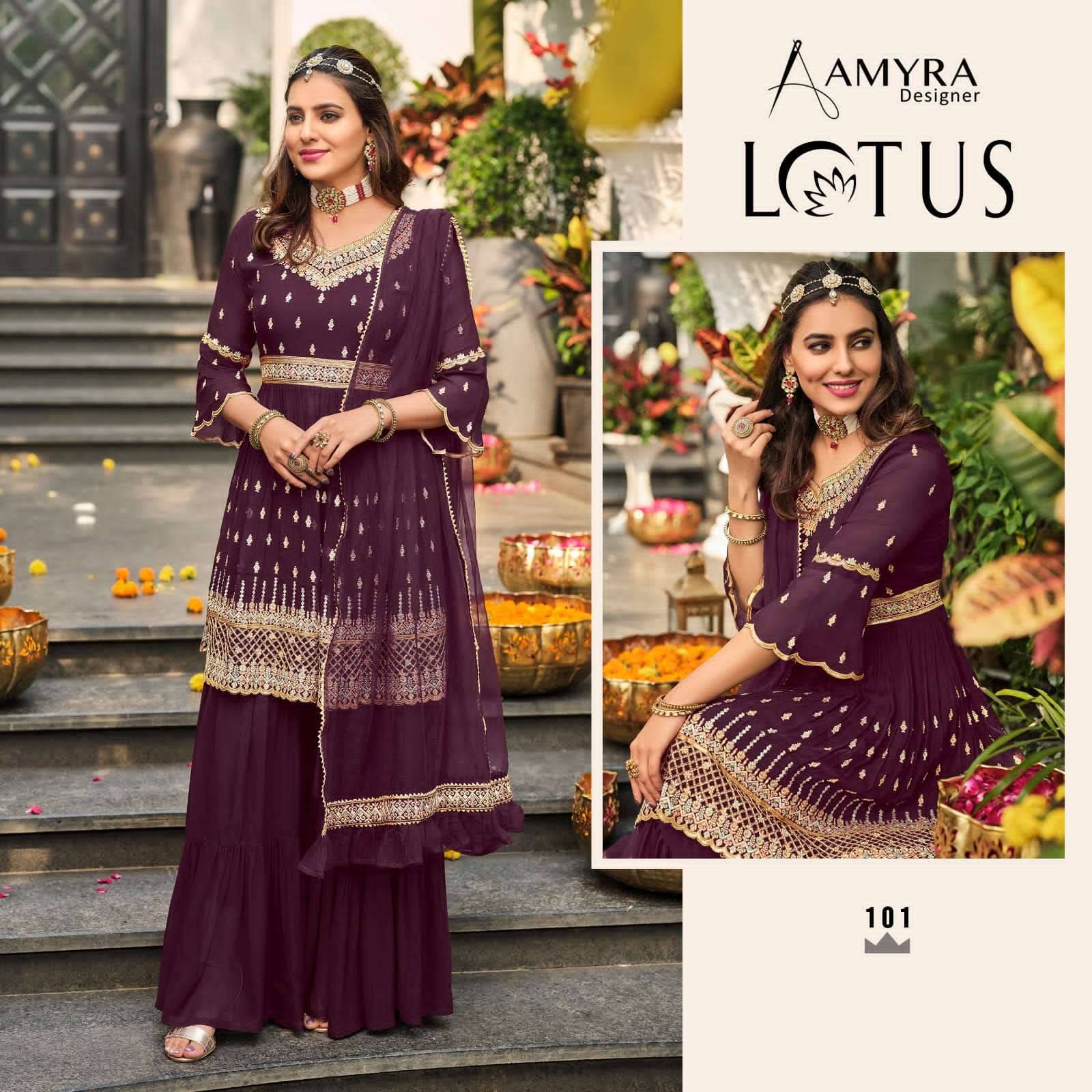 RIWAZ VOL-3 BY AMYRA DESIGNER CHINON FULL STICHED SALWAR SUITS WHOLESALE RATE IN SURAT - SAIDHARANX 