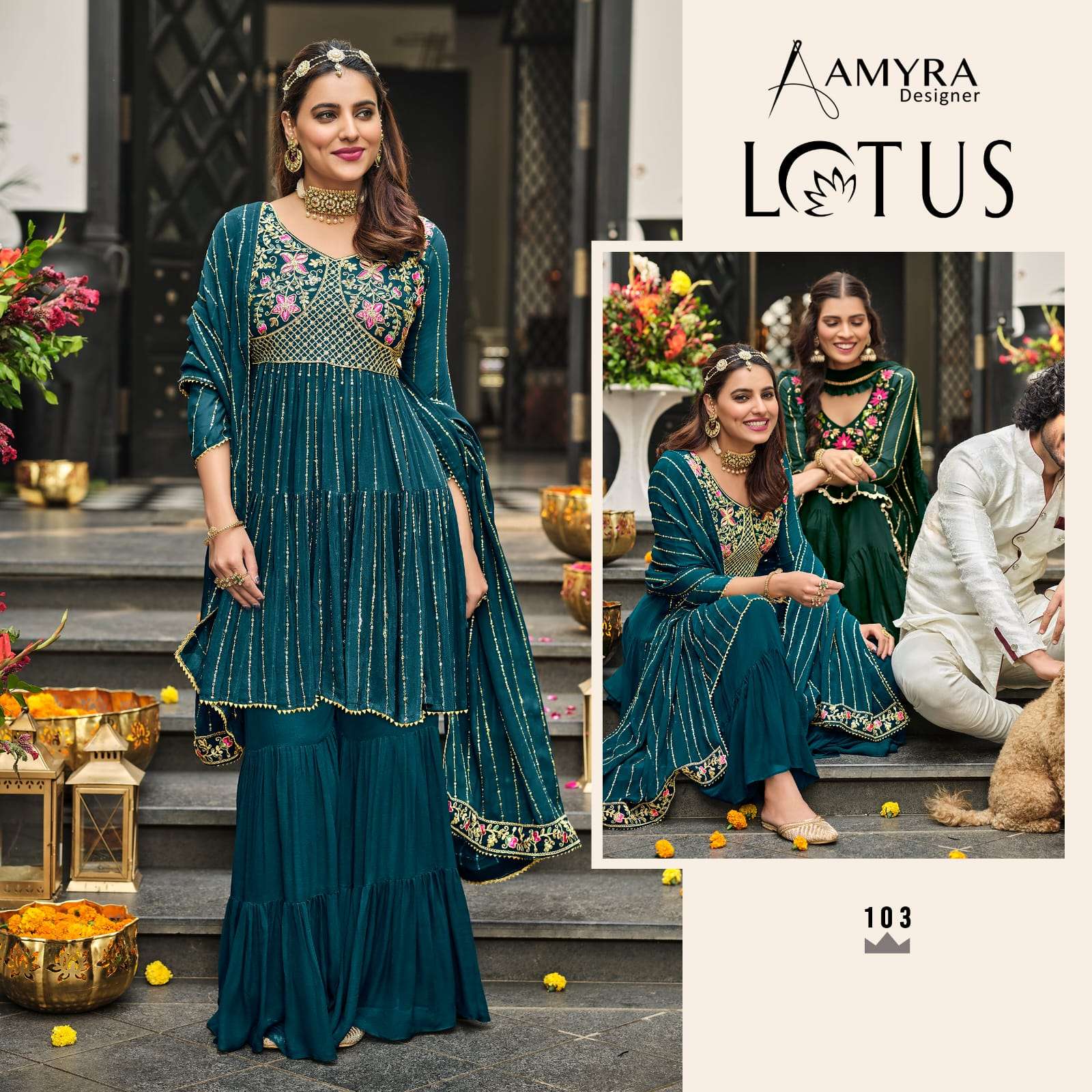 RIWAZ VOL-3 BY AMYRA DESIGNER CHINON FULL STICHED SALWAR SUITS WHOLESALE RATE IN SURAT - SAIDHARANX 