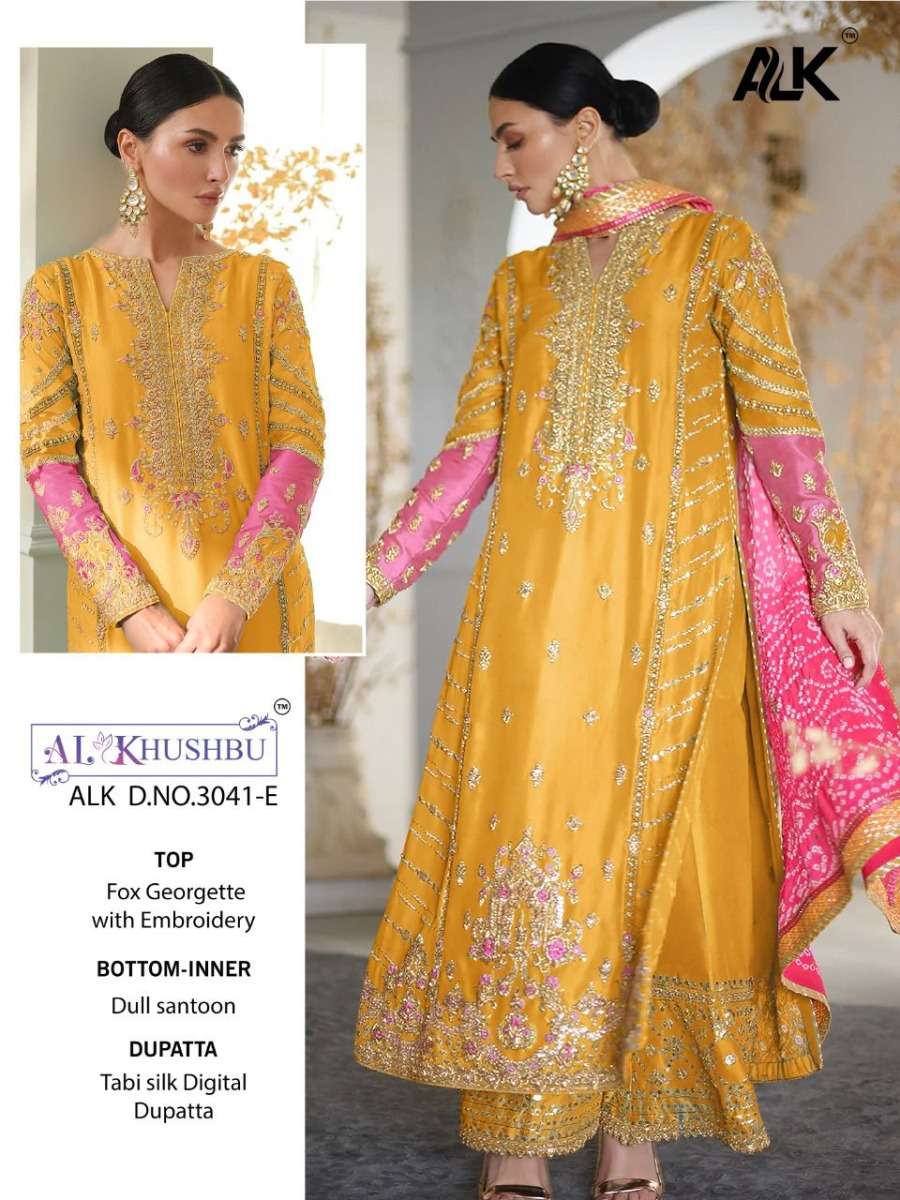 AL KHUSHBU DESIGN NO 3041 EFG COLORS WHOLESALE RATE IN SURAT - SAIDHARANX 