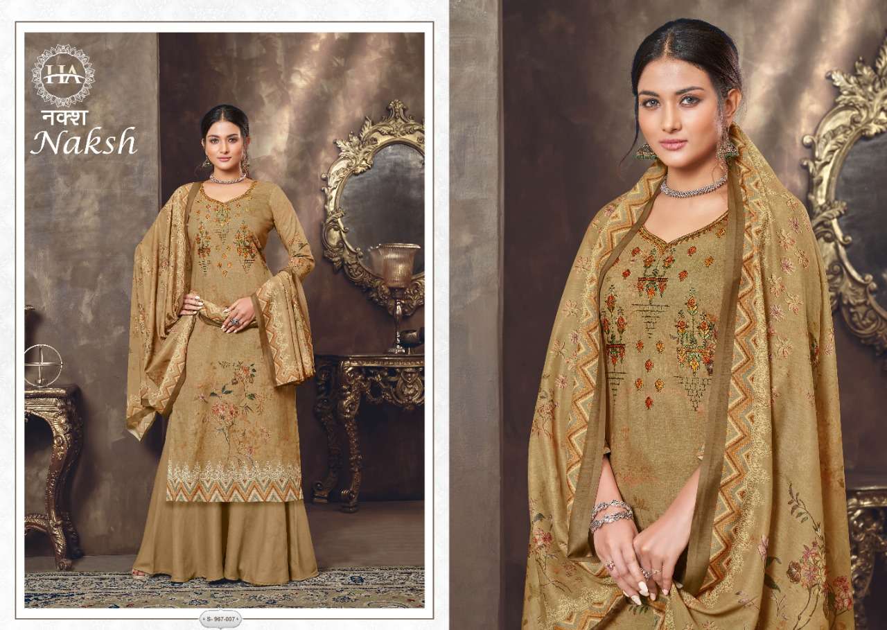 Alok Suits Naksh Cambric Cotton Dress Material ( 10 Pcs Catalog ) Wholesale Rate In Surat - SaiDharaNx 