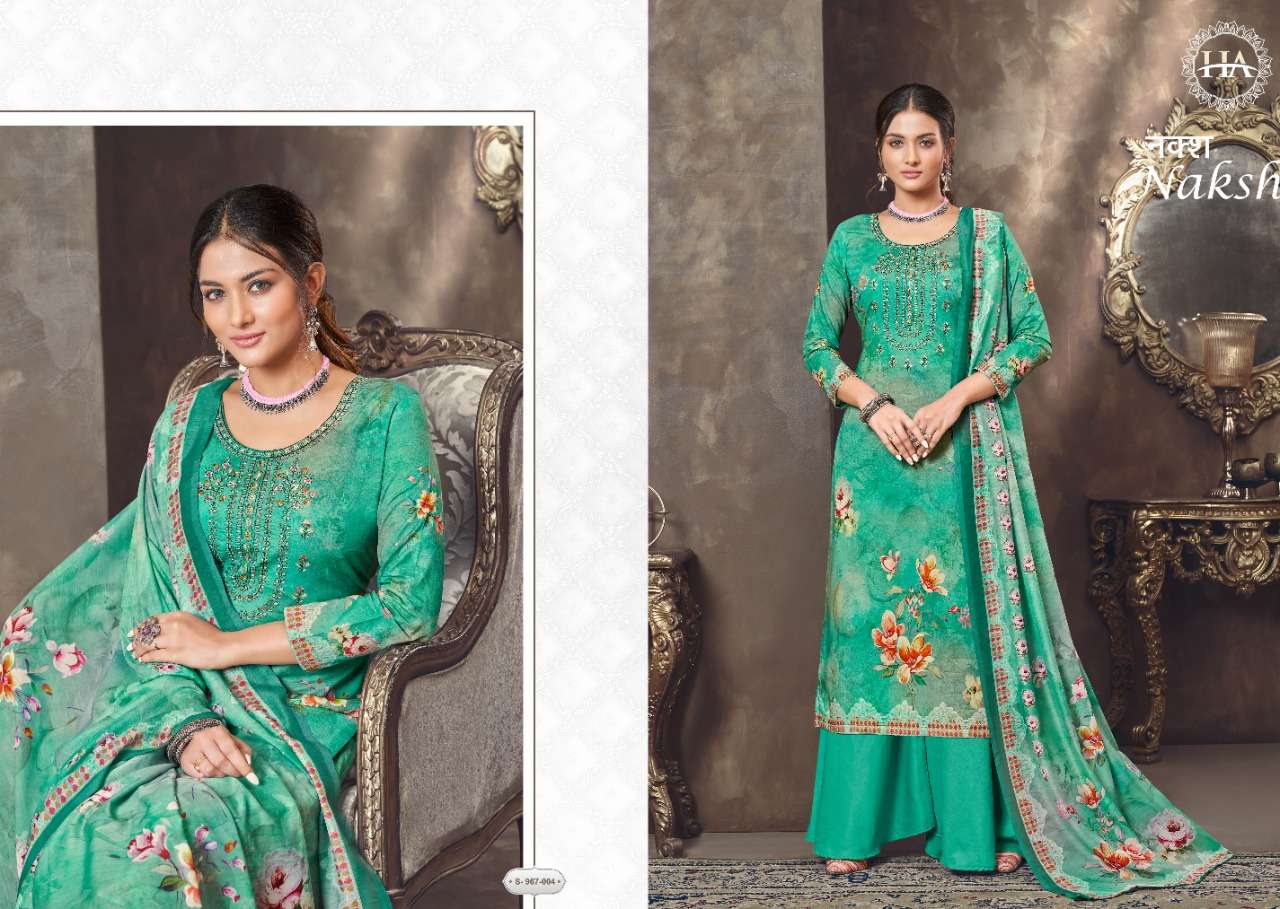 Alok Suits Naksh Cambric Cotton Dress Material ( 10 Pcs Catalog ) Wholesale Rate In Surat - SaiDharaNx 
