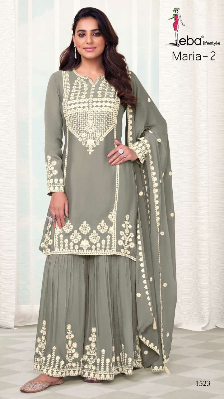 Maria Eba Lifestyle Sharara Style Suits Wholesale Rate in Surat - SaiDharaNx 