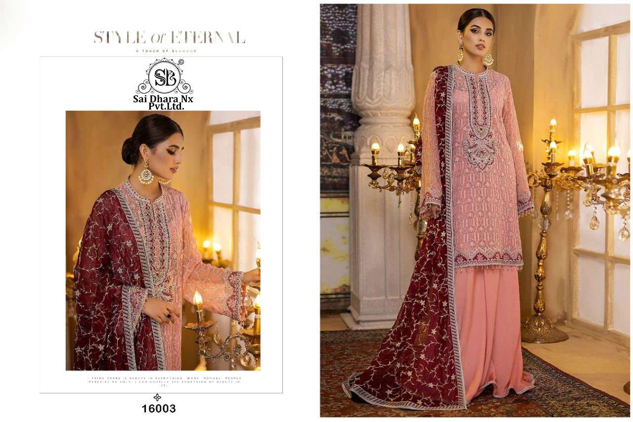 Mahnur Vol-16 Wholesale Pakistani Concept Pakistani Dress Wholesale Rate In Surat - SaiDharaNx 