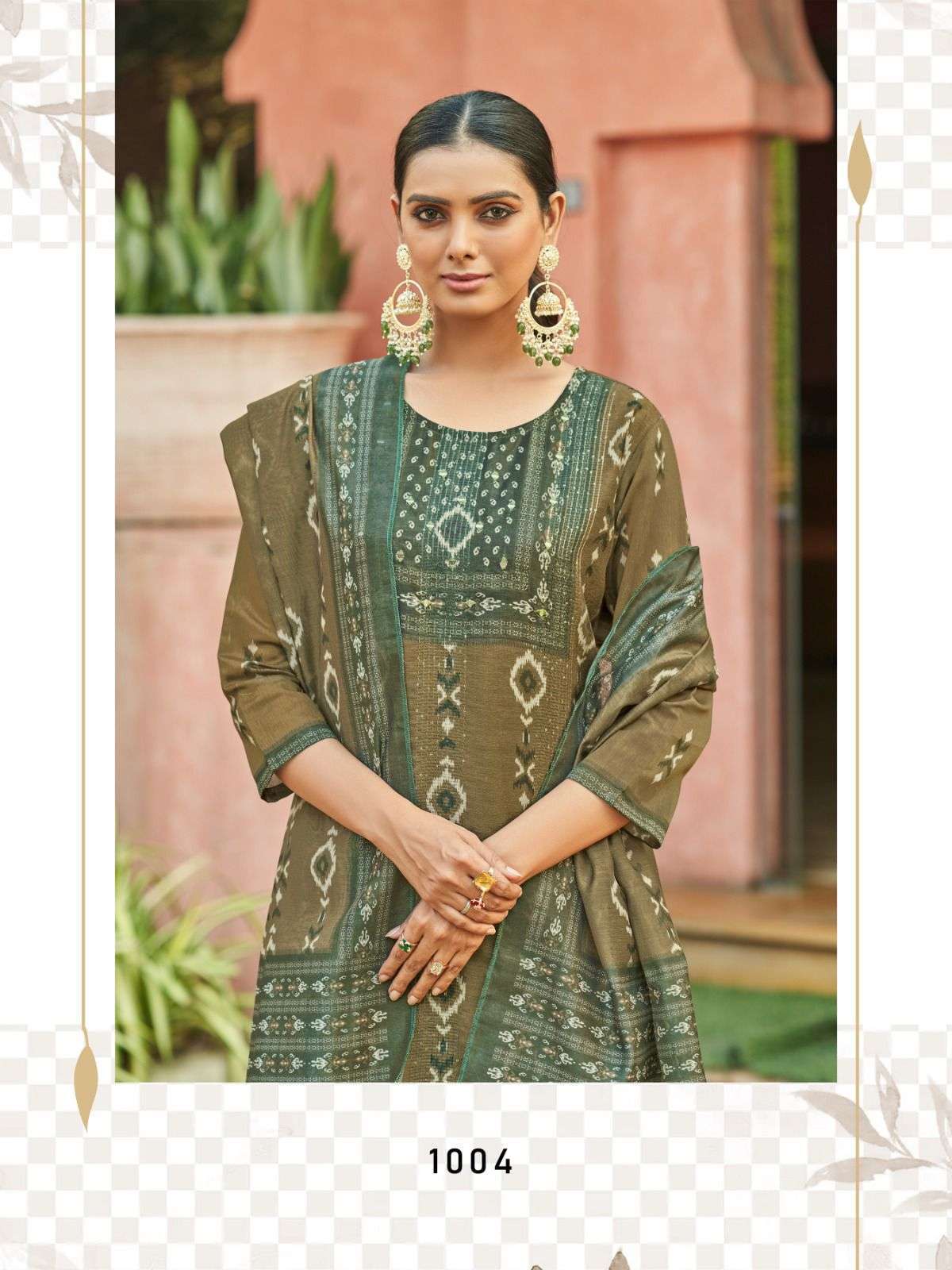 Sai Dhara NxVitara Canopus Series 1001-1004 Viscose Readymade Suit Wholesale Rate In Surat - SaiDharaNx 