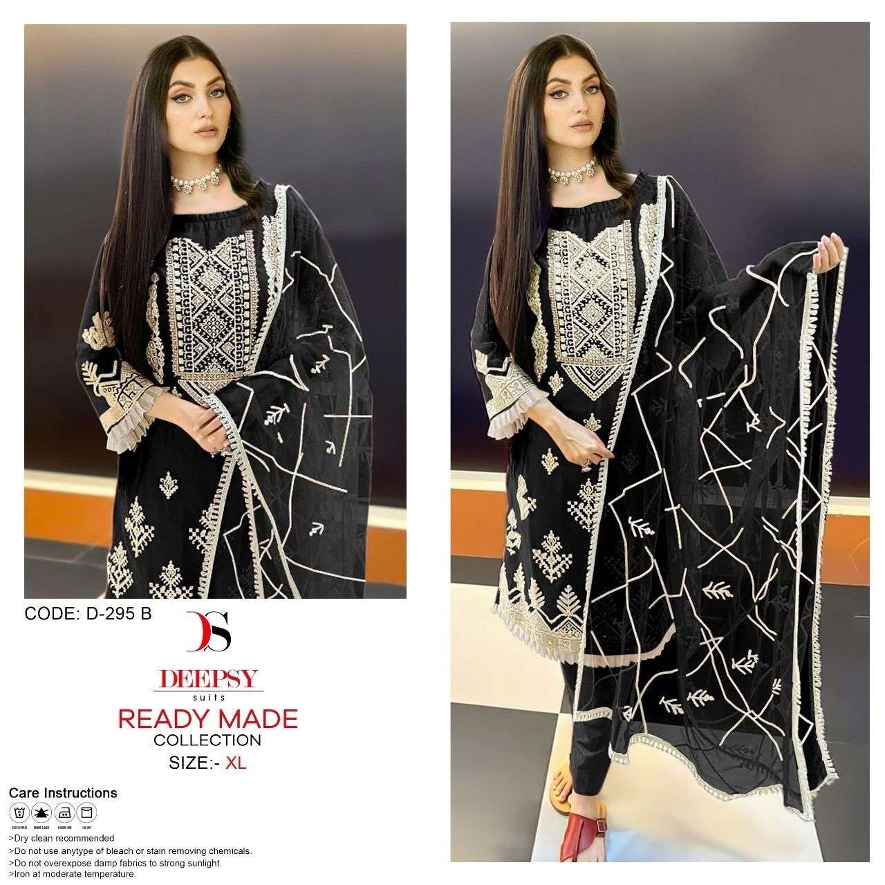 Sai Daranx Deepsy Suit D.no 295 Pakistani Organza Dress Material, Unstitched  Wholesale Rate In Surat - SaiDharaNx 