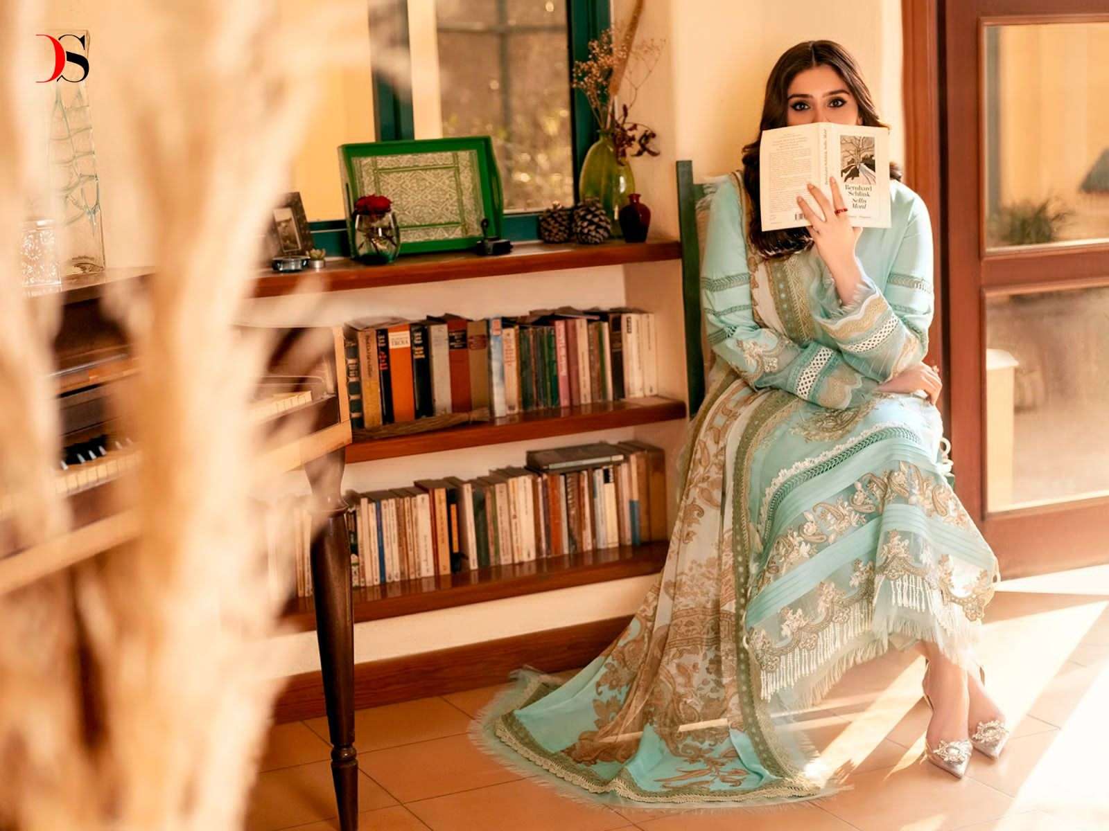 Sai Dharanx FIRDOUS OMBRE EMBROIDERED VOL-2 BY DEEPSY SUITS COTTON PAKISTANI DRESSES