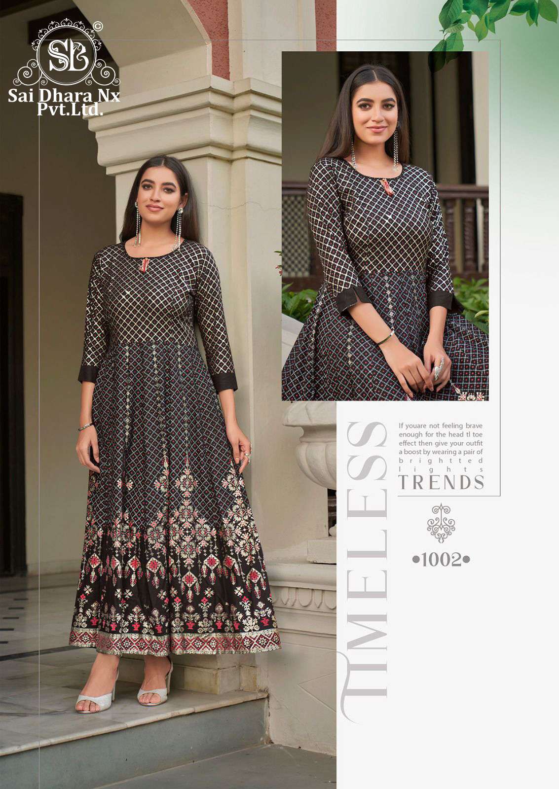 SAIDHARANX PRESENTS BALUMING CHINON WITH EMBROIDERY WORK SUIT WHOLESALE SHOP IN SURAT 