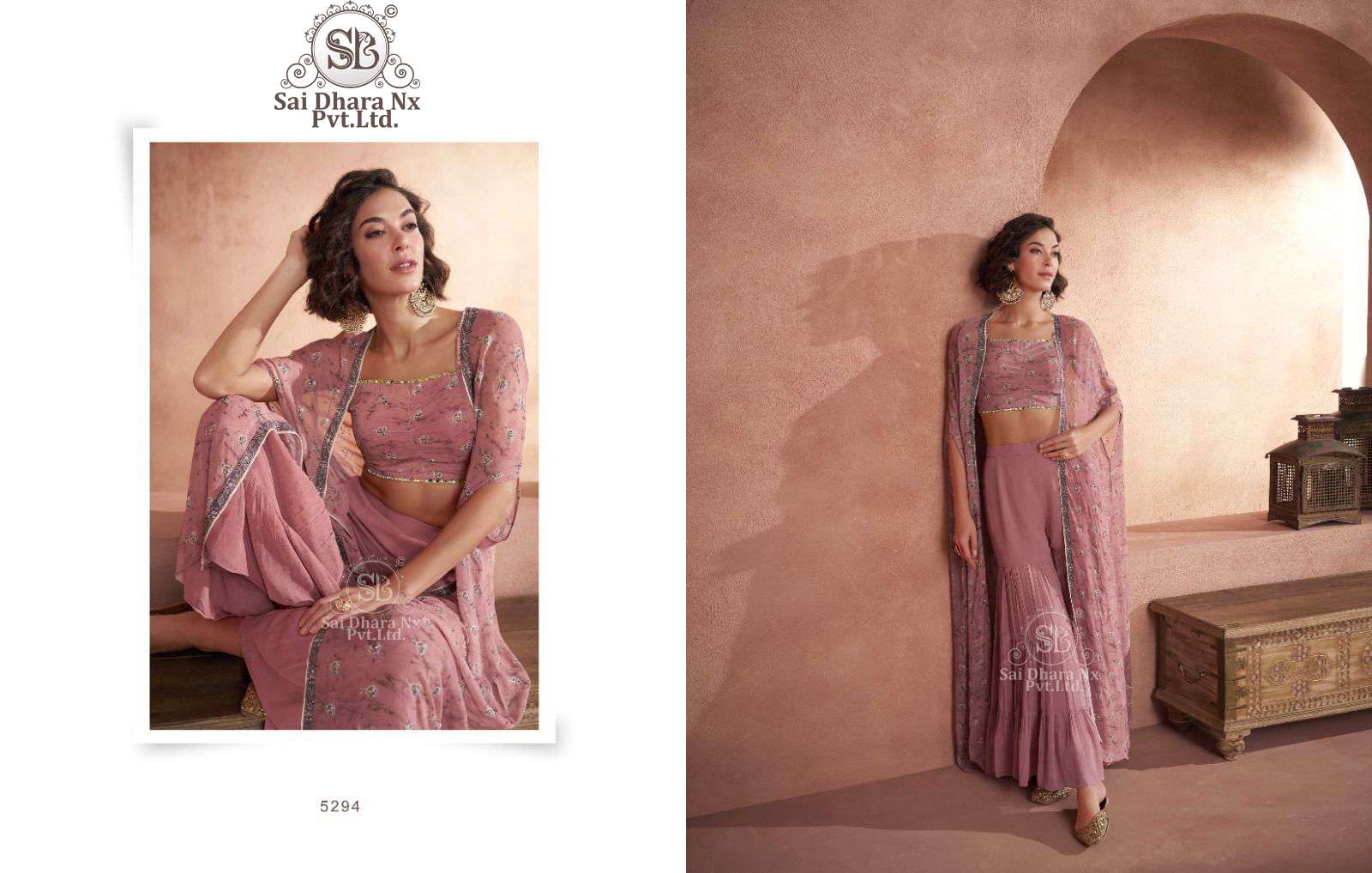 SAIDHARANX PRESENTS UTSAV READYMADE FANCY WESTERN PARTY WEAR LONG SHRUG STYLE DESIGNER SUITS  WHOLESALE SHOP IN SURAT
