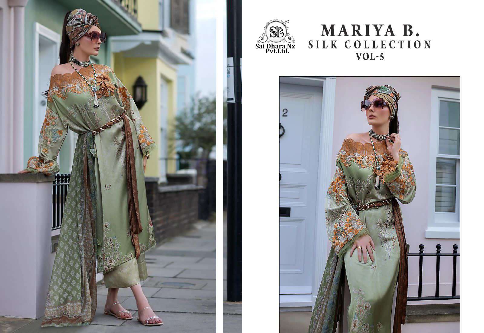 shree fabric presents maria b pakistani suit wholesale shop in surat - SaiDharaNx
