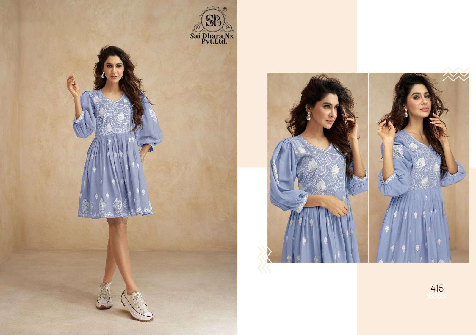 Vamika presents designer tunics short top wholesale shop in surat - SaiDharaNx