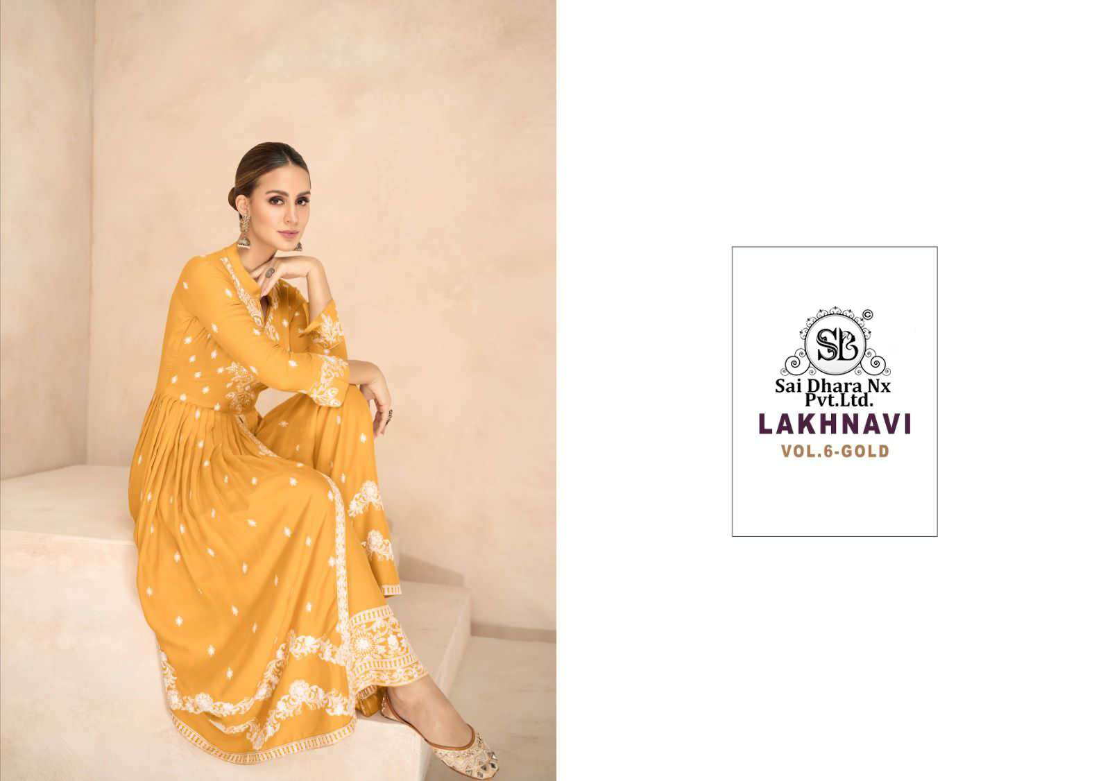 vamika presents super hit lakhnavi series sharara garara collection wholesale shop in surat - SaiDharaNx
