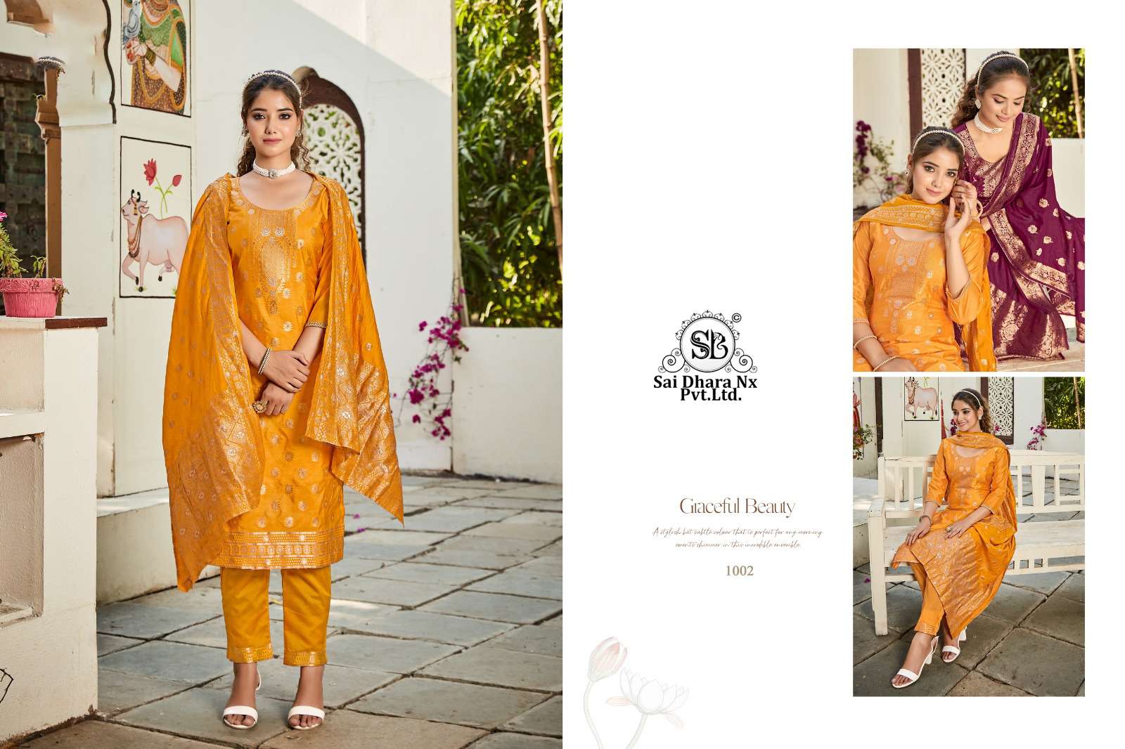 Vitara fashion presents latest designer kurti pant with dupatta wholesale shop in surat - SaiDharaNx