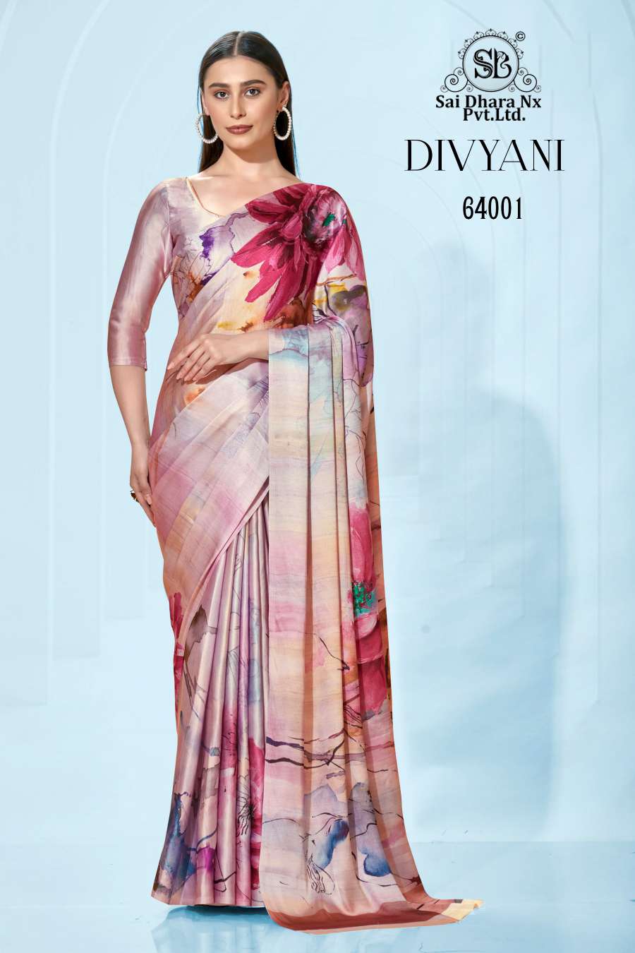 kashvi creation presents satin fabric  newly launched divyani saree wholesale shop in surat - SaiDharaNx
