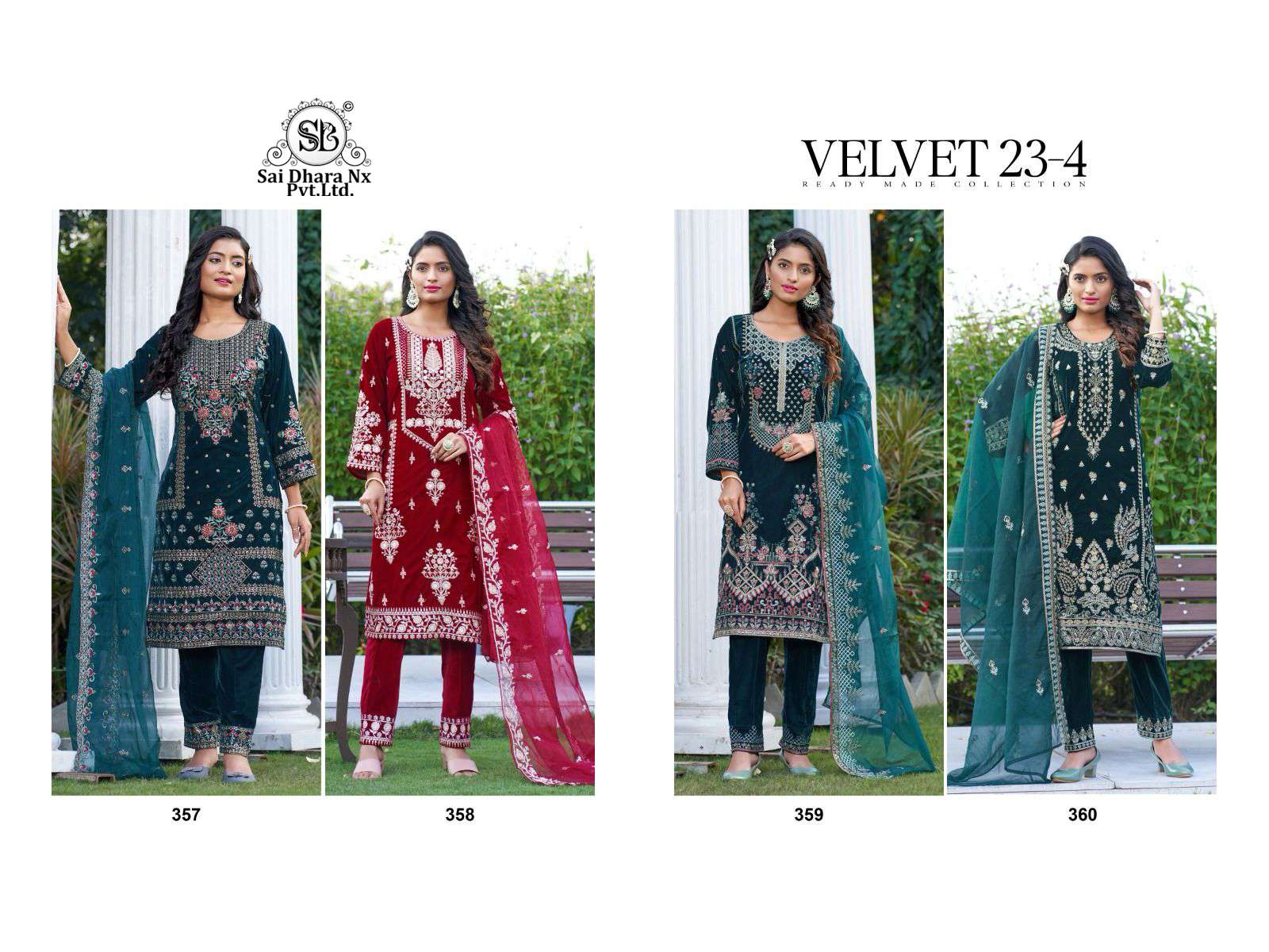 deepsy suit presents orgenza fabric velvet 23-4 latest suit wholesale shop in surat - SaiDharaNx