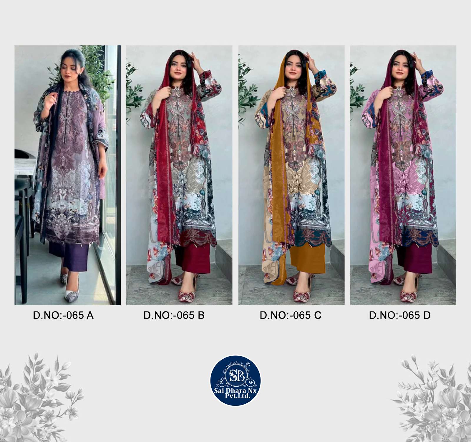 hazzel presents new pure cotton printed dress material wholesale shop in surat - SaiDharaNx