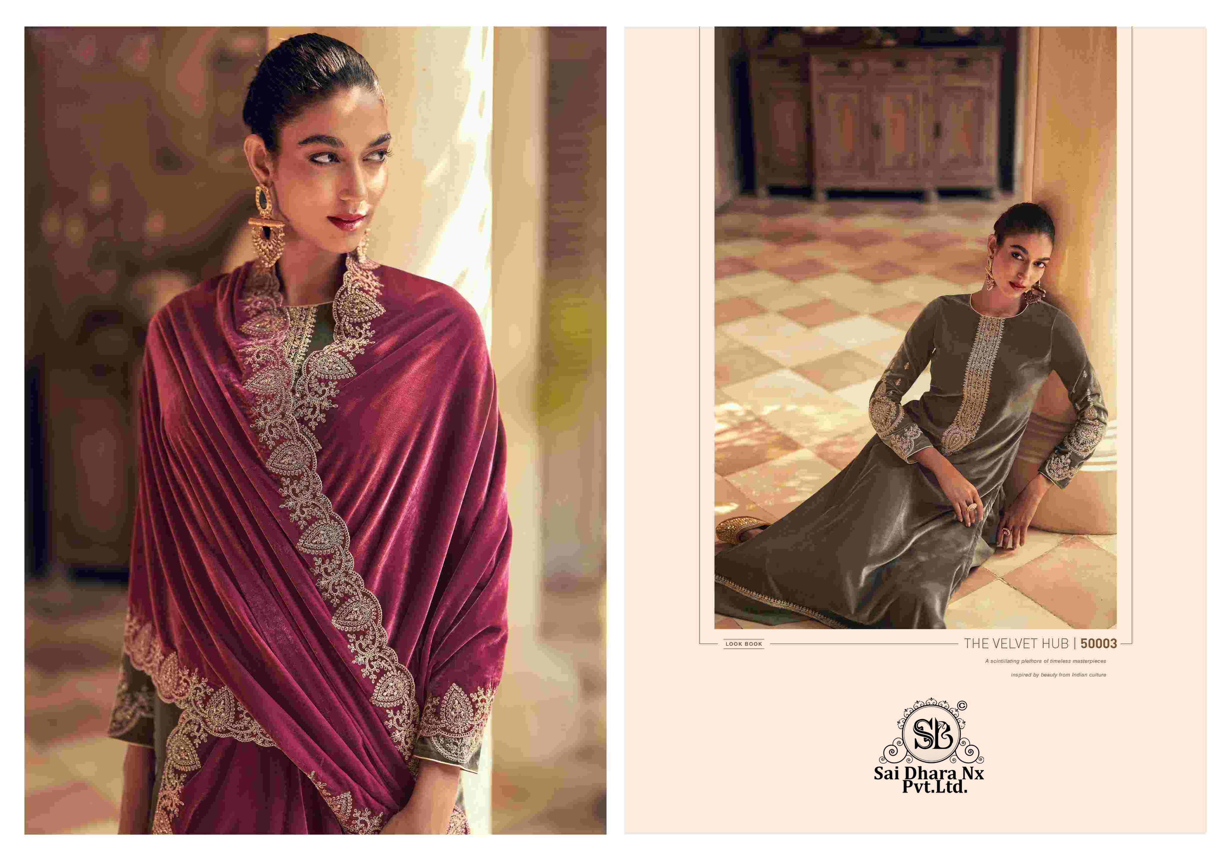 mumtaz arts presents the velvet hub pakistani suit wholesale shop in surat - SaiDharaNx