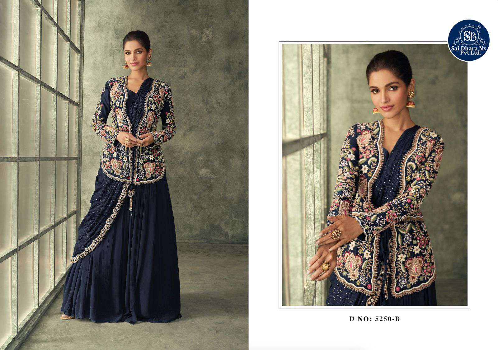 SAYURI DESIGNER PRESENTS REAL GEROGETTE HEAVY CROP TOP WHOLESALE SHOP IN SURAT - SaiDharaNx