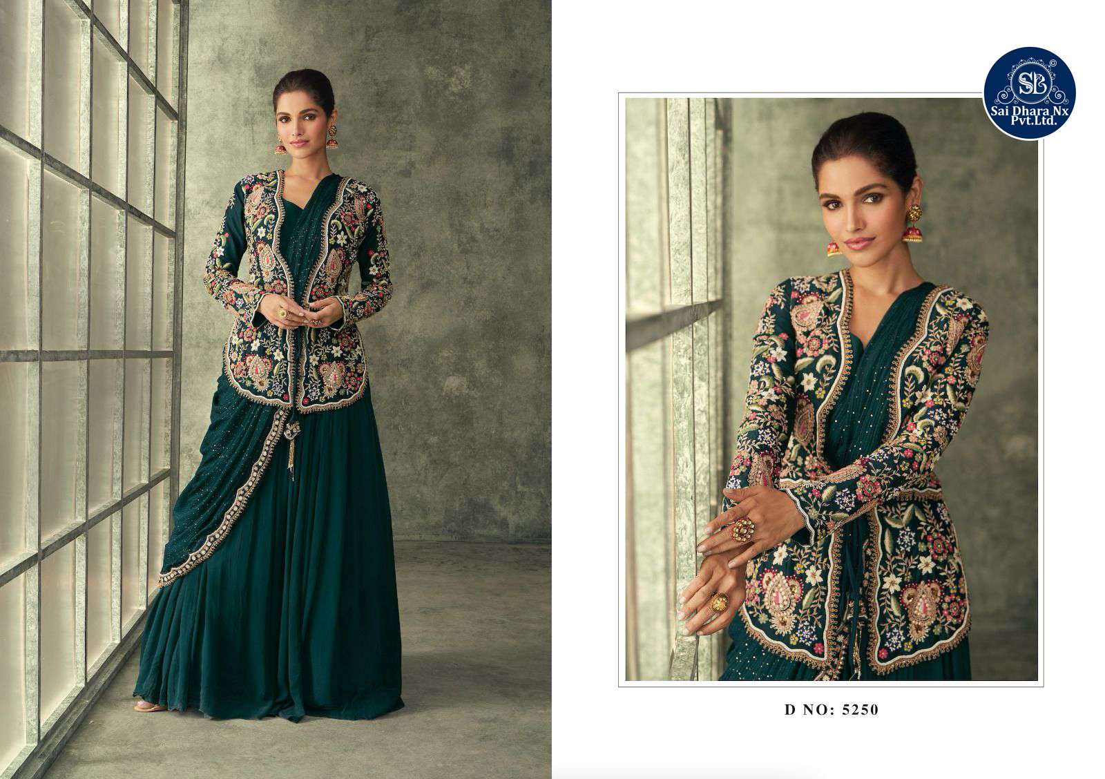 SAYURI DESIGNER PRESENTS REAL GEROGETTE HEAVY CROP TOP WHOLESALE SHOP IN SURAT - SaiDharaNx