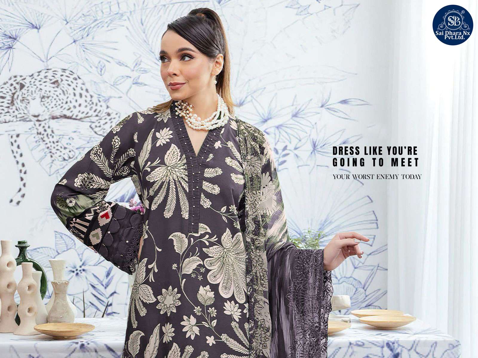 DEEPSY SUIT PRESENTS PURE COTTON HEAVY PATCH BASED PAKISTANI DRESS MATERIAL WHOLESALE SHOP IN SURAT - SaiDharaNx