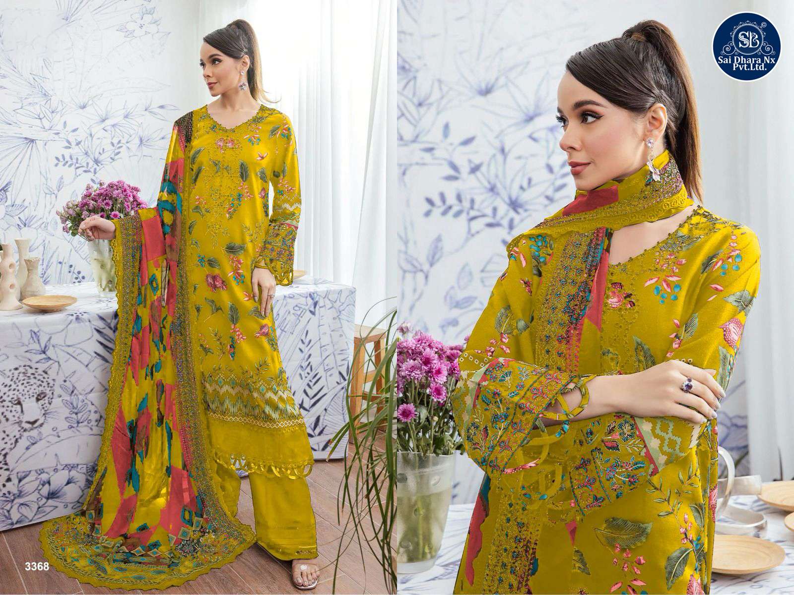 DEEPSY SUIT PRESENTS PURE COTTON HEAVY PATCH BASED PAKISTANI DRESS MATERIAL WHOLESALE SHOP IN SURAT - SaiDharaNx