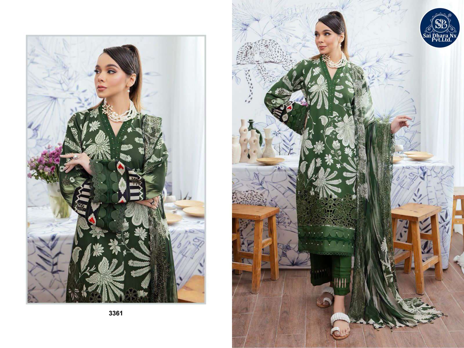 DEEPSY SUIT PRESENTS PURE COTTON HEAVY PATCH BASED PAKISTANI DRESS MATERIAL WHOLESALE SHOP IN SURAT - SaiDharaNx