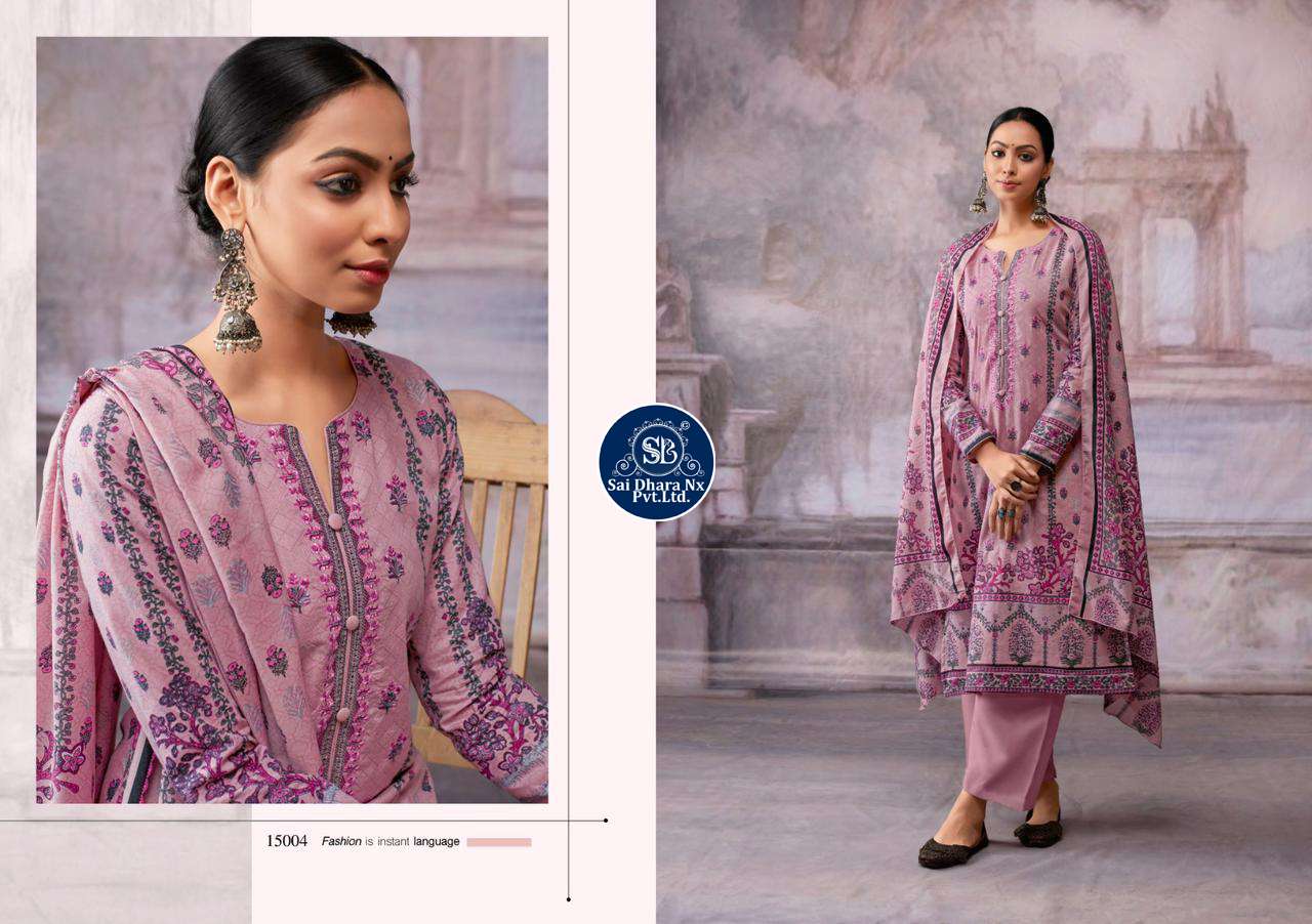 DEEPSY SUIT PRESENTS PURE COTTON WITH HEAVY EMBROIDERY PAKISTANI DRESS MATERIAL WHOLESALE SHOP IN SURAT - SaiDharaNx