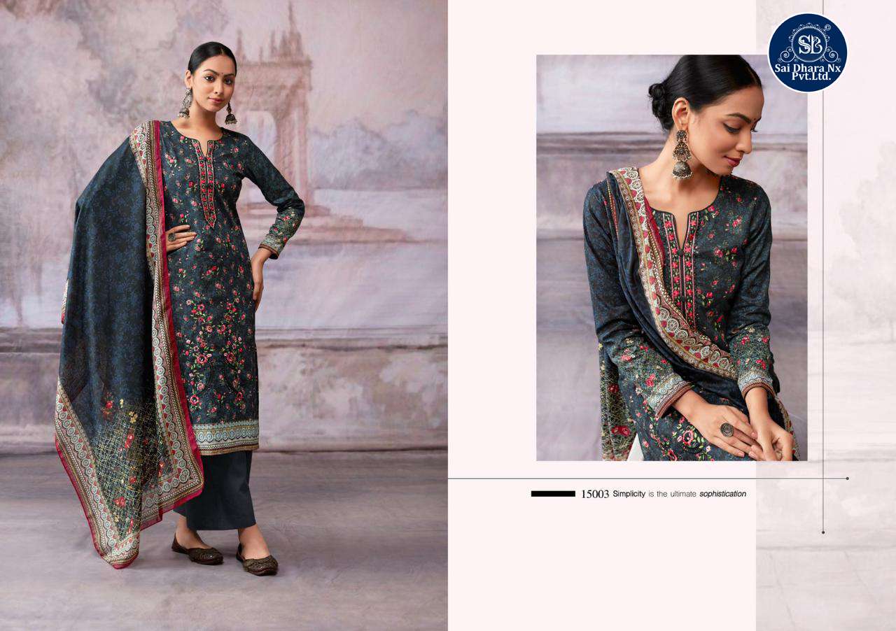 DEEPSY SUIT PRESENTS PURE COTTON WITH HEAVY EMBROIDERY PAKISTANI DRESS MATERIAL WHOLESALE SHOP IN SURAT - SaiDharaNx