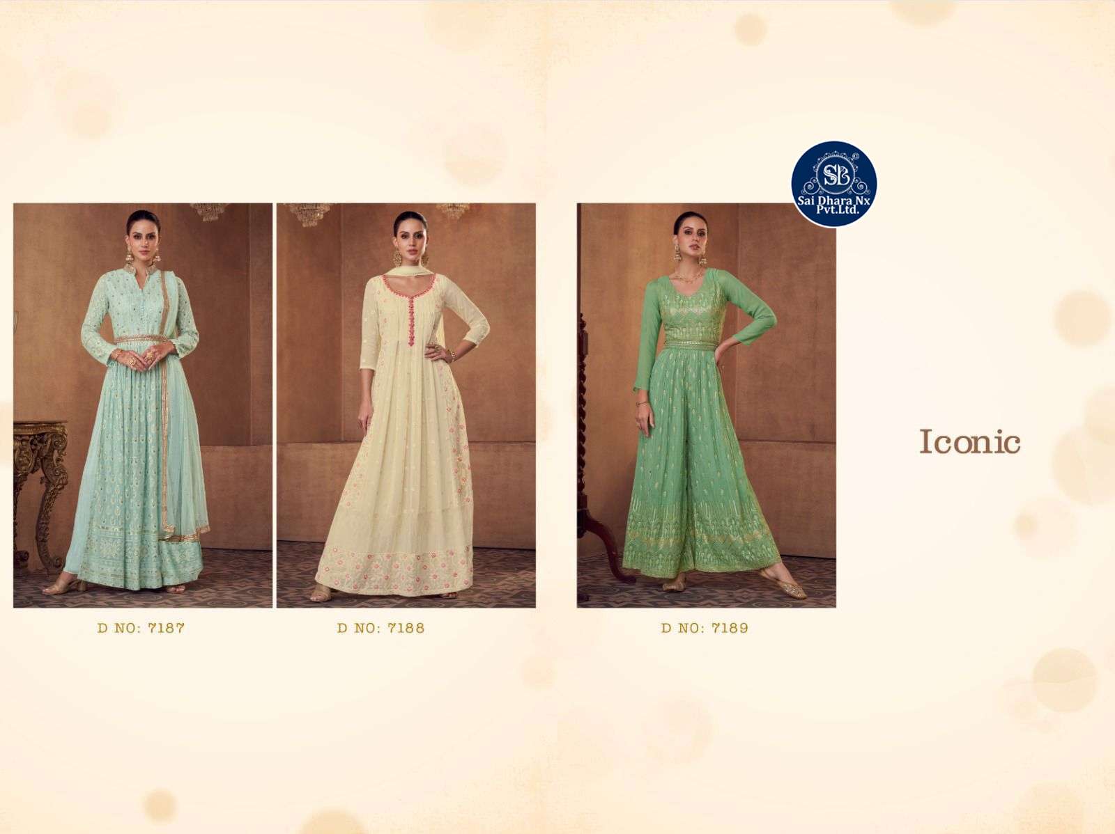 GULKAYRA DESIGNER PRESENTS BEAUTIFUL GEORGETTE DRESSES SUIT WHOLESALE SHOP IN SURAT - SaiDharaNx