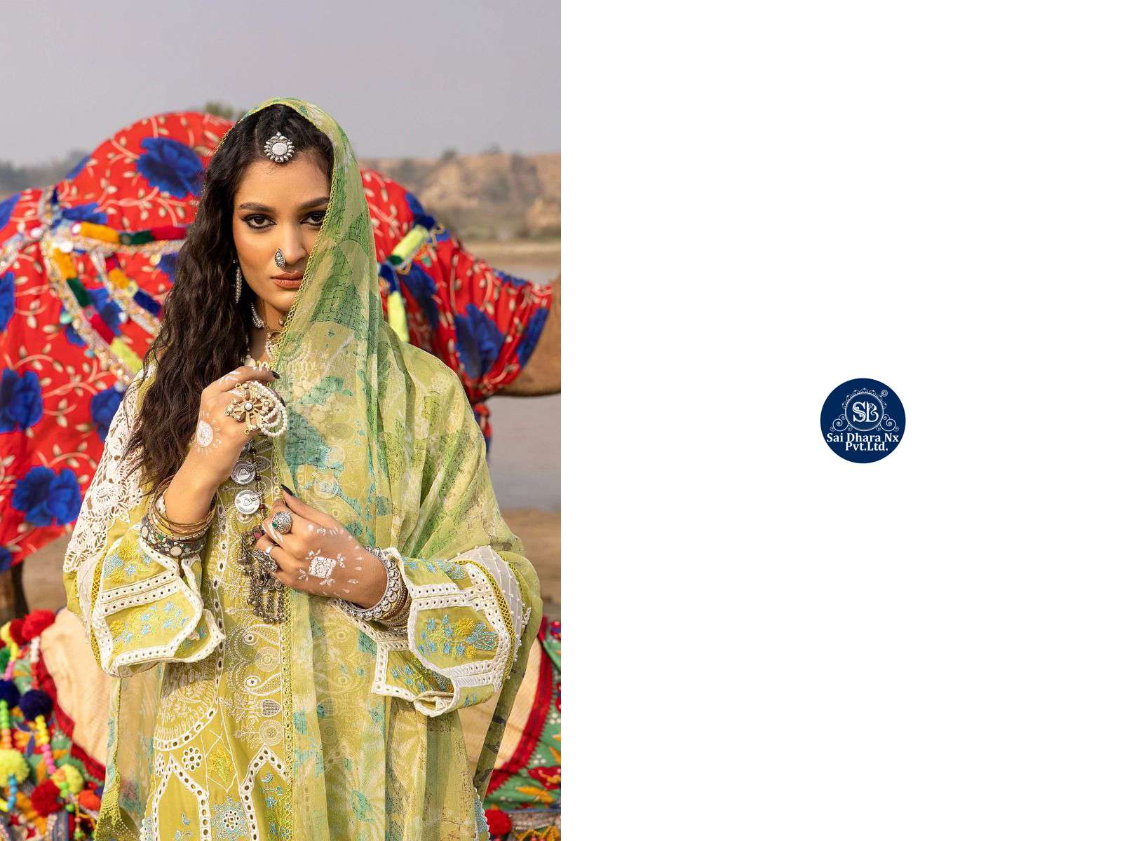 DEEPSY SUIT PRESENTS ADAN LIBAS PURE COTTON HEAVY SELF EMBROIDERY PAKISTANI SUIT MATERIAL WHOLESALE SHOP IN SURAT - SaiDharaNx
