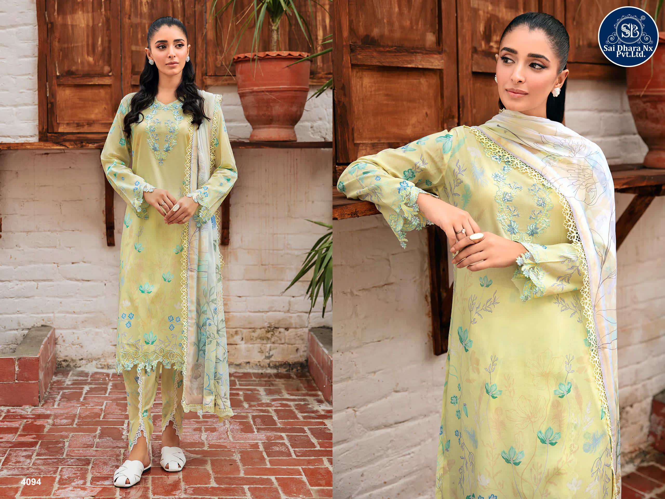 DEEPSY SUIT PRESENTS PURE COTTON WITH HEAVY EMBROIDERY LUXURY 3 PIECE SUIT MATERIAL WHOLESALE SHOP IN SURAT - SaiDharaNx