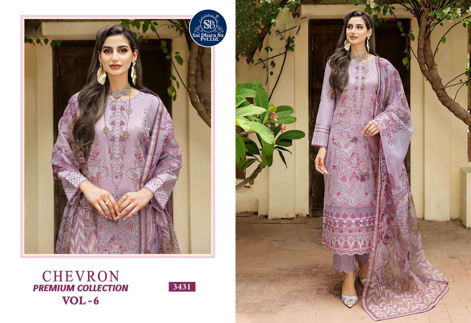 SHREE FABS PRESENTS TOP PURE HEAVY REYON WITH SELF EMBROIDERY PAKISTANI SUIT MATERIAL WHOLESALE SHOP IN SURAT - SaiDharaNx