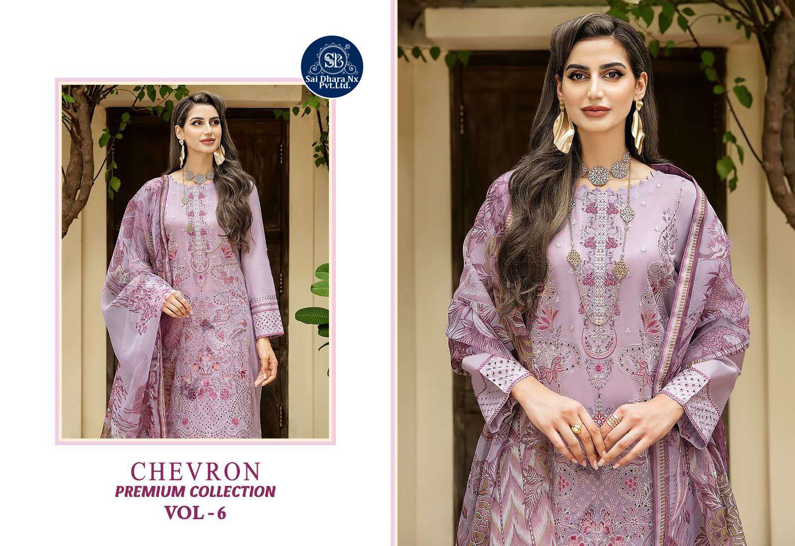 SHREE FABS PRESENTS TOP PURE HEAVY REYON WITH SELF EMBROIDERY PAKISTANI SUIT MATERIAL WHOLESALE SHOP IN SURAT - SaiDharaNx