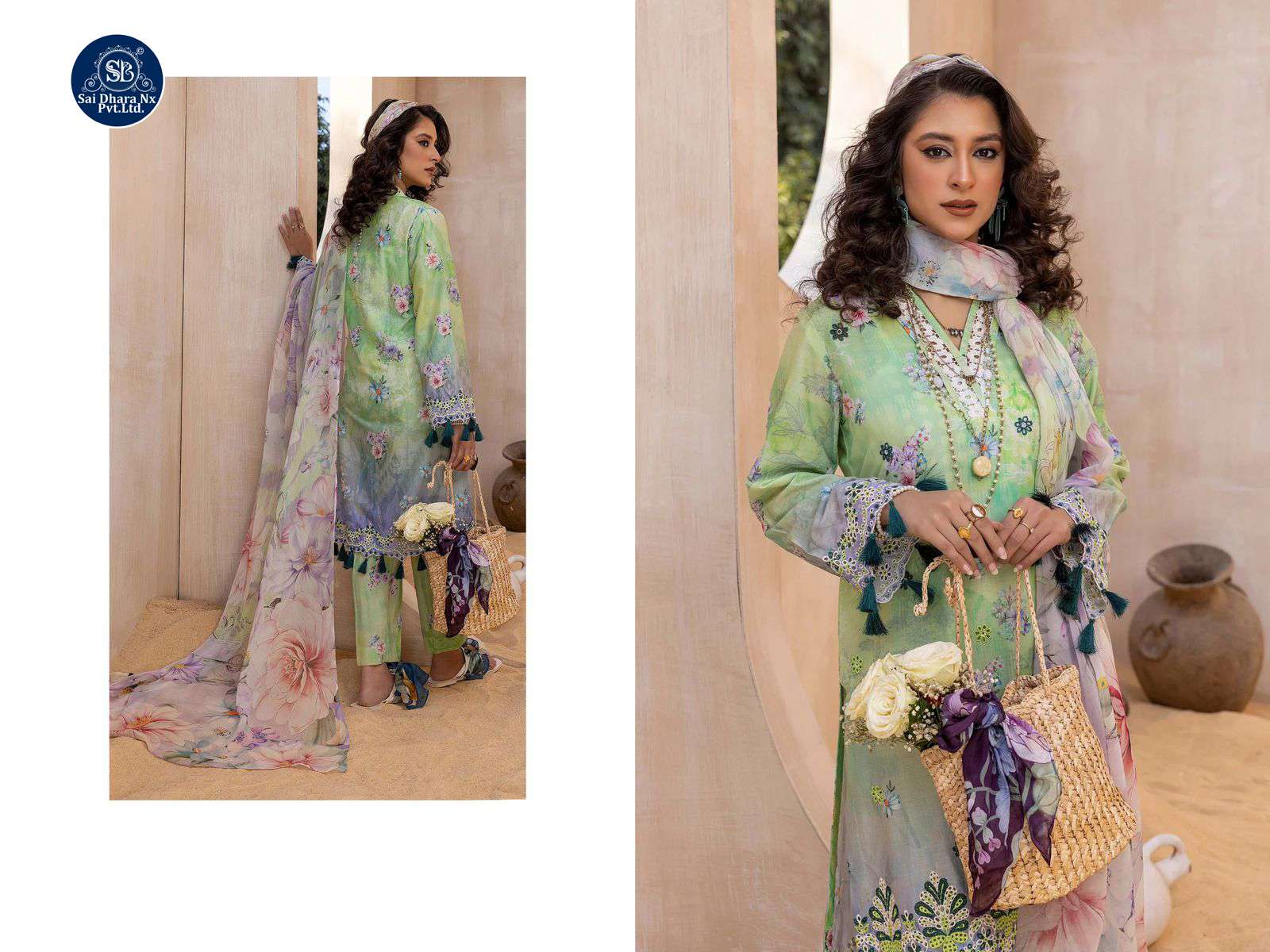 DEEPSY SUIT PRESENTS PURE COTTON PRINT 3 PIECE PAKISTANI SUIT MATERIAL COLLECTION WHOLESALE SHOP IN SURAT - SaiDharaNx