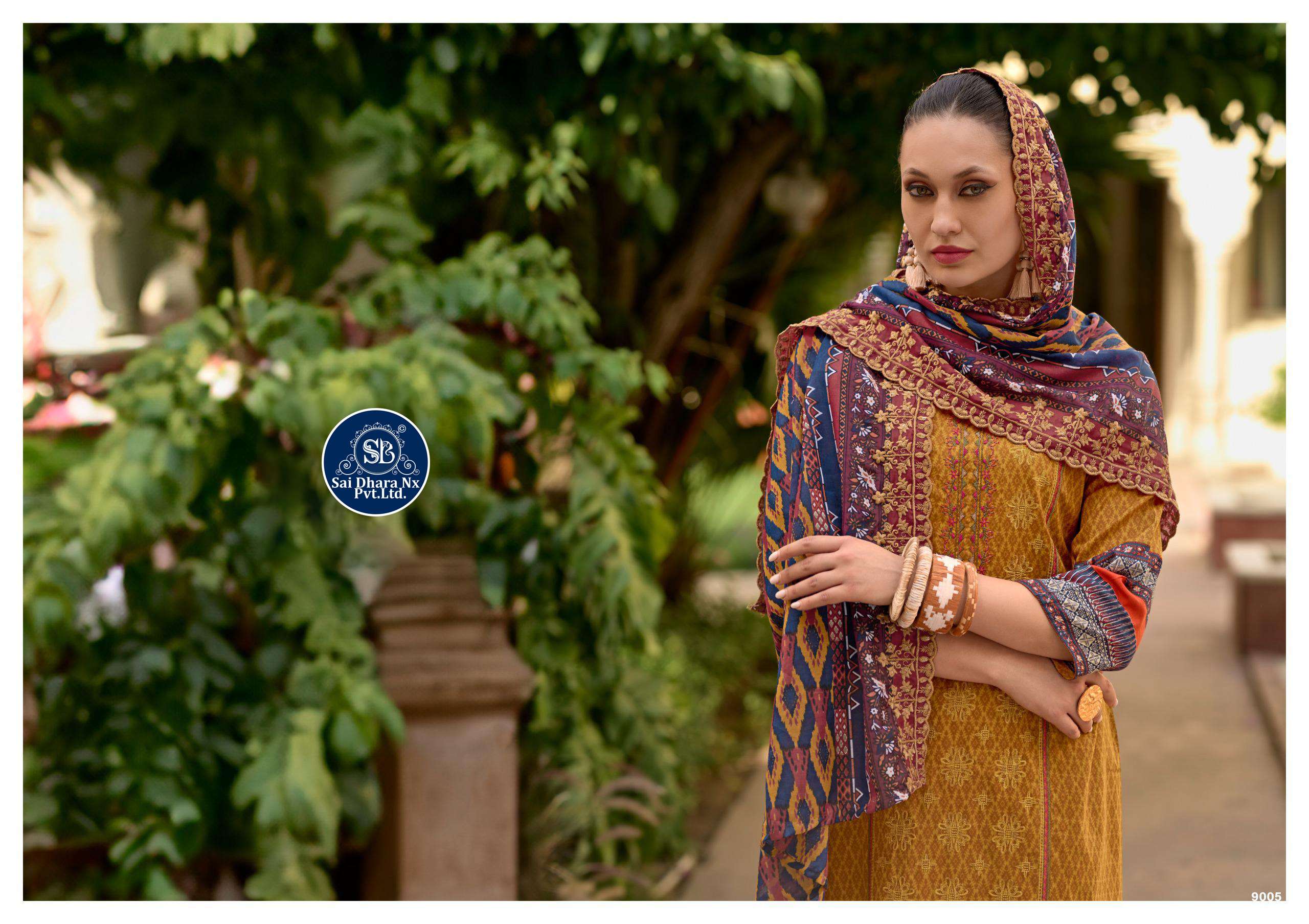 DEEPSY SUIT PRESENTS PURE COTTON WITH HEAVY EMBROIDERY WORK 3 PIECE SUIT MATERIAL WHOLESALE SHOP IN SURAT - SaiDharaNx