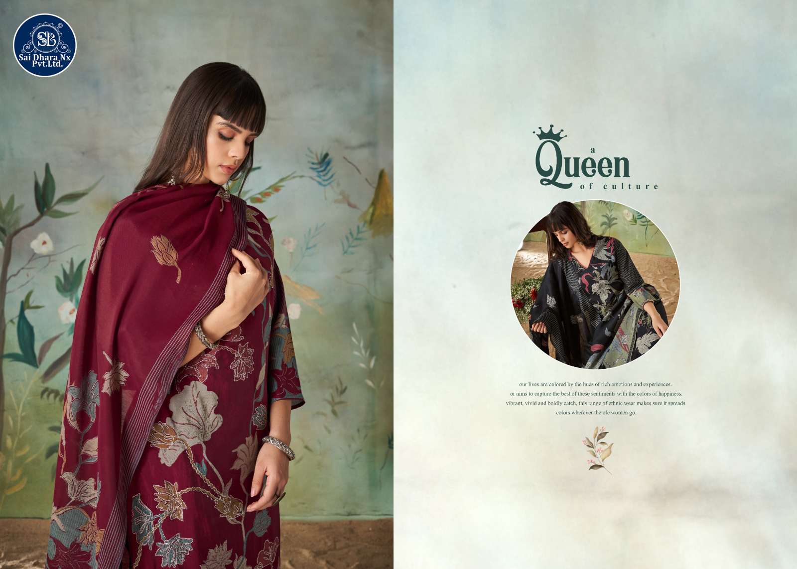 KASAR PRESENTS PURE MUSLIN DIGITAL & FOIL PRINT WITH FANCY EMBROIDERY 3 PIECE SUIT MATERIAL WHOLESALE SHOP IN SURAT - SaiDharaNx