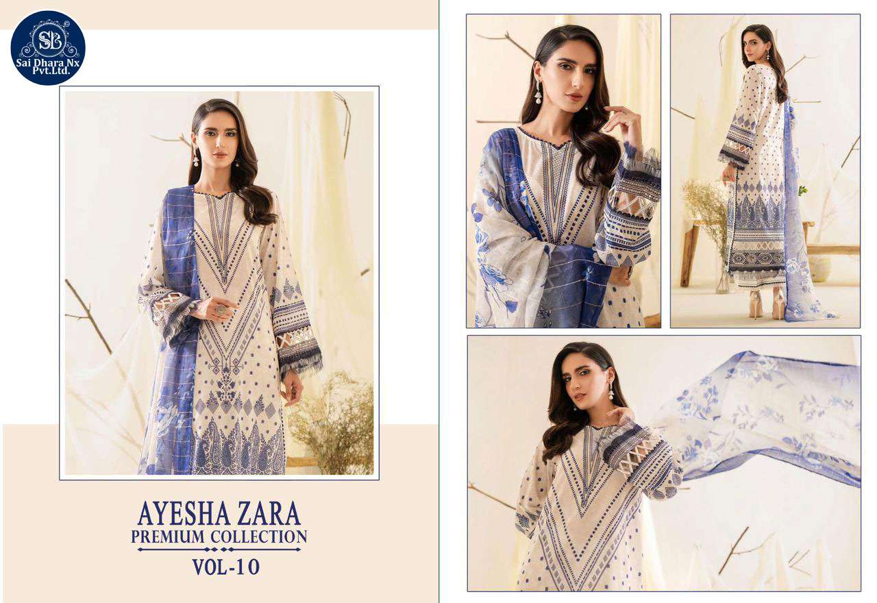 SHREE FABRIC PRESENTS PURE COTTON PRINT WITH EXCLUSIVE EMBROIDERY 3 PIECE SUIT PAKISTANI DRESS MATERIAL  WHOLESALE SHOP IN SURAT - SaiDharaNx