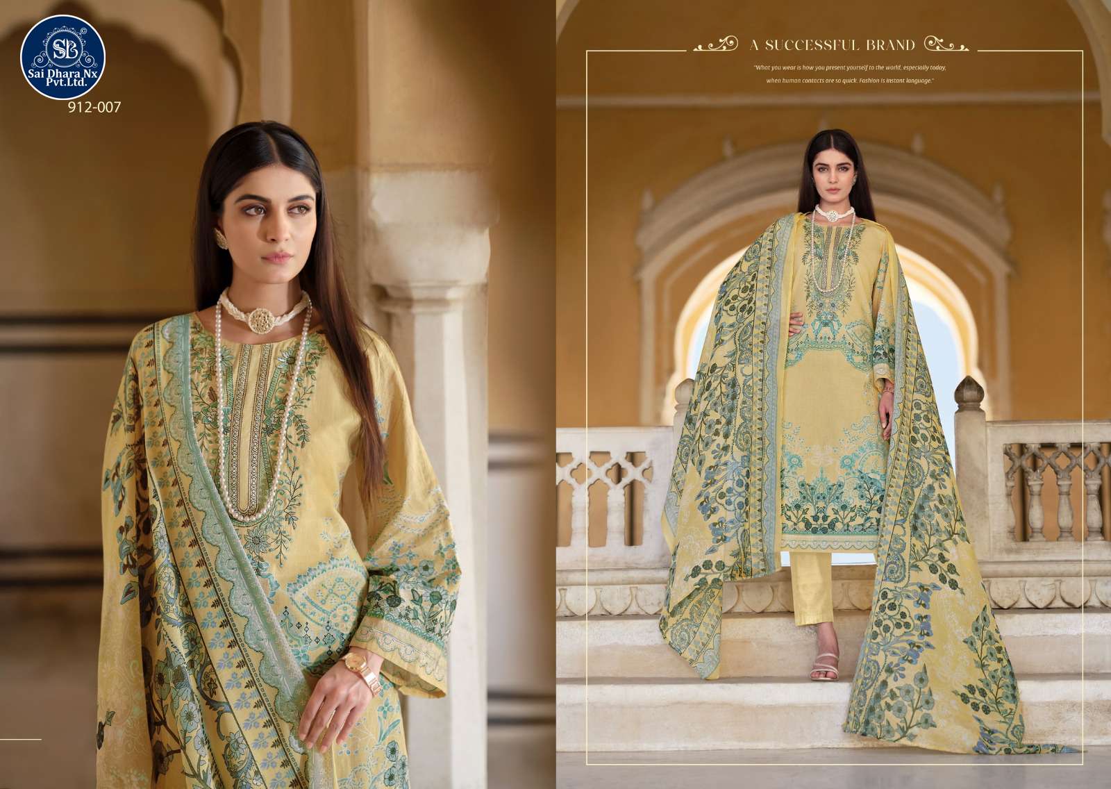 BELLIZA DESIGNER STUDIO PRESENTS PURE COTTON DIGITAL PRINT 3 PIECE SUIT MATERIAL WHOLESALE SHOP IN SURAT - SaiDharaNx