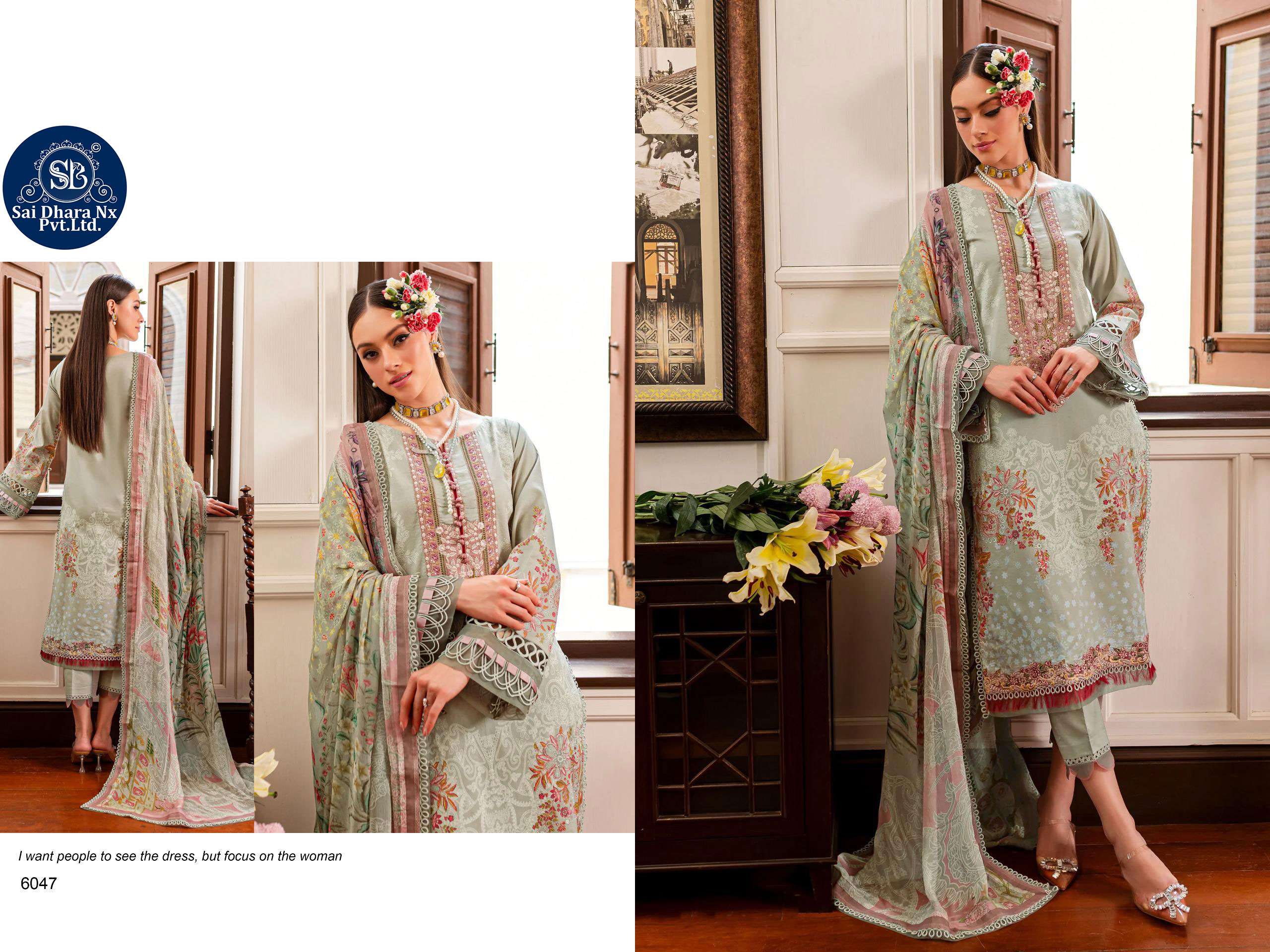 DEEPSY SUIT PRESENTS PURE COTTON WITH HEAVY PATH EMBROIDERY PAKISTANI 3 PIECE SUIT MATERIAL WHOLESALE SHOP IN SURAT - SaiDharaNx