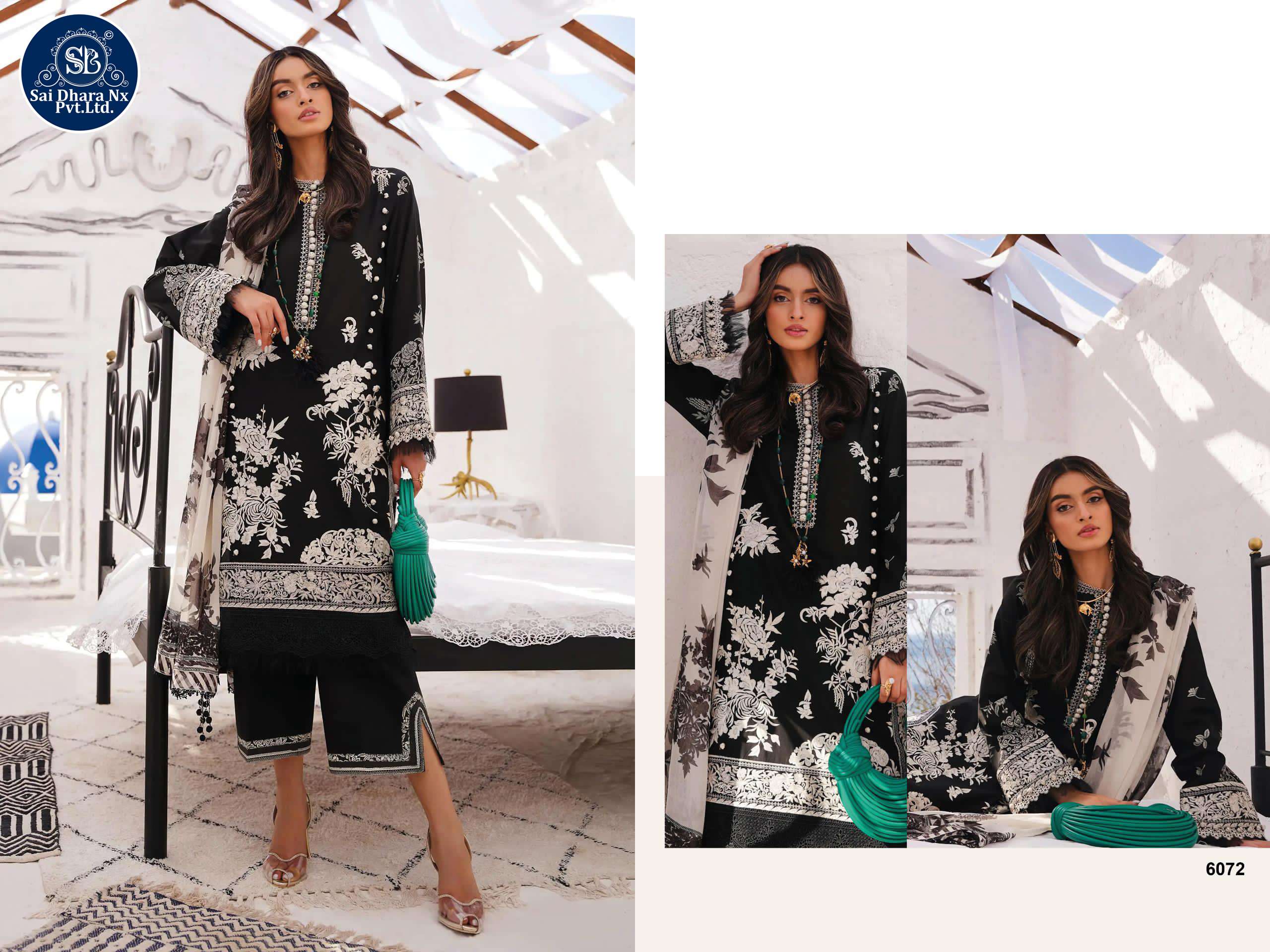 Pure Cotton Embroidery Trending Colour Pakistani Dress Material Wholesale Collection In Surat